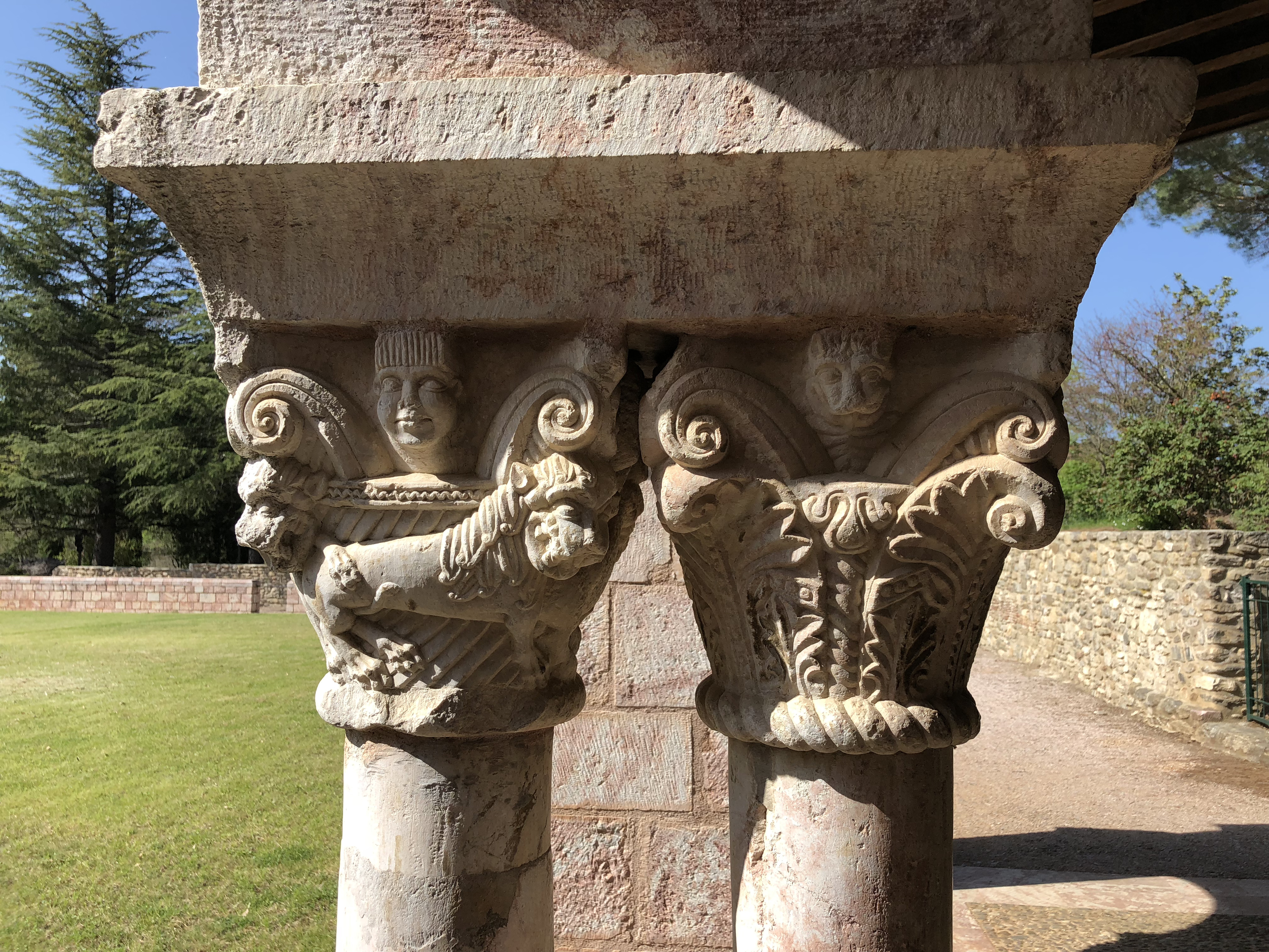 Picture France Abbaye Saint-Michel de Cuxa 2018-04 63 - Tour Abbaye Saint-Michel de Cuxa