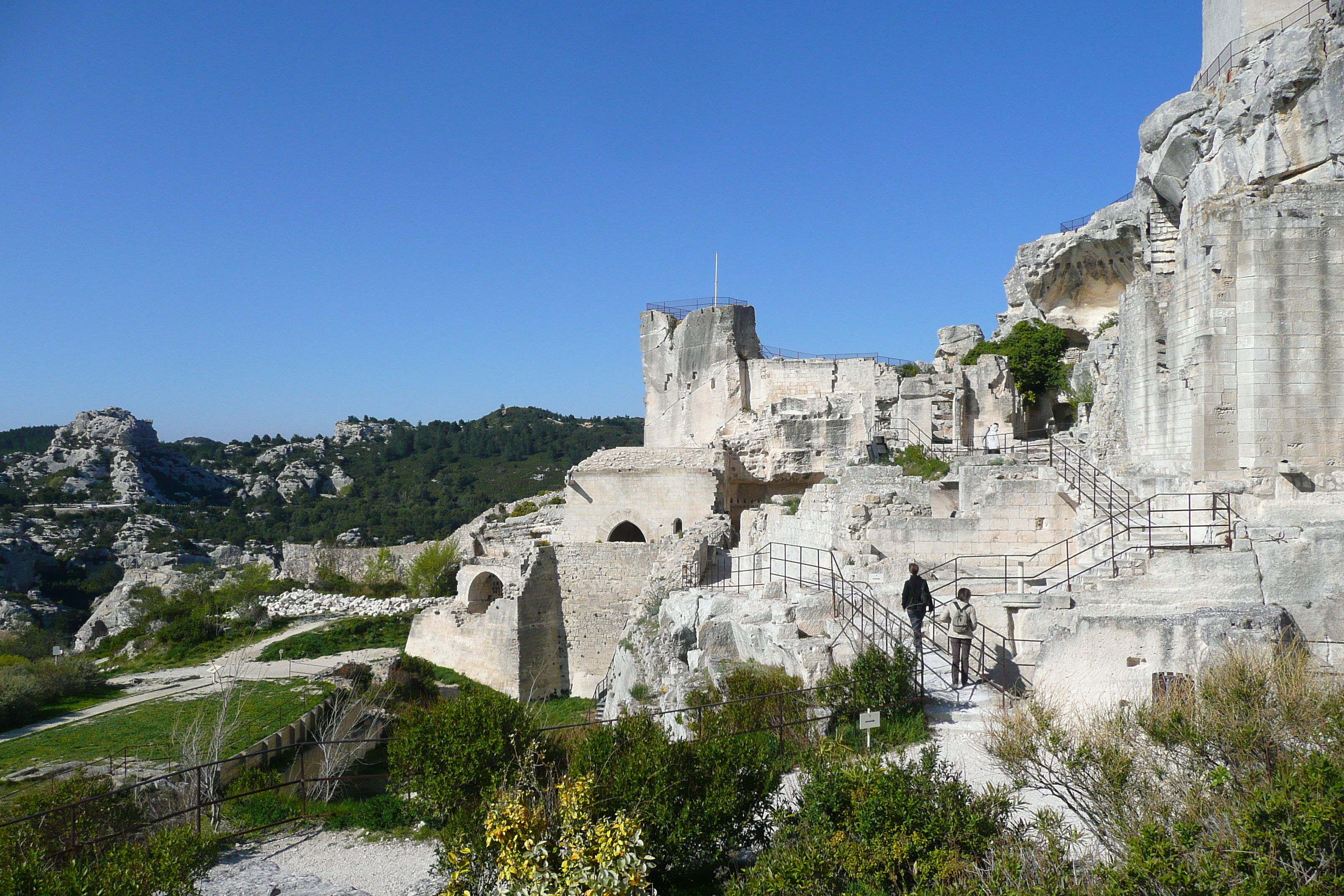 Picture France Baux de Provence Baux de Provence Castle 2008-04 76 - Recreation Baux de Provence Castle