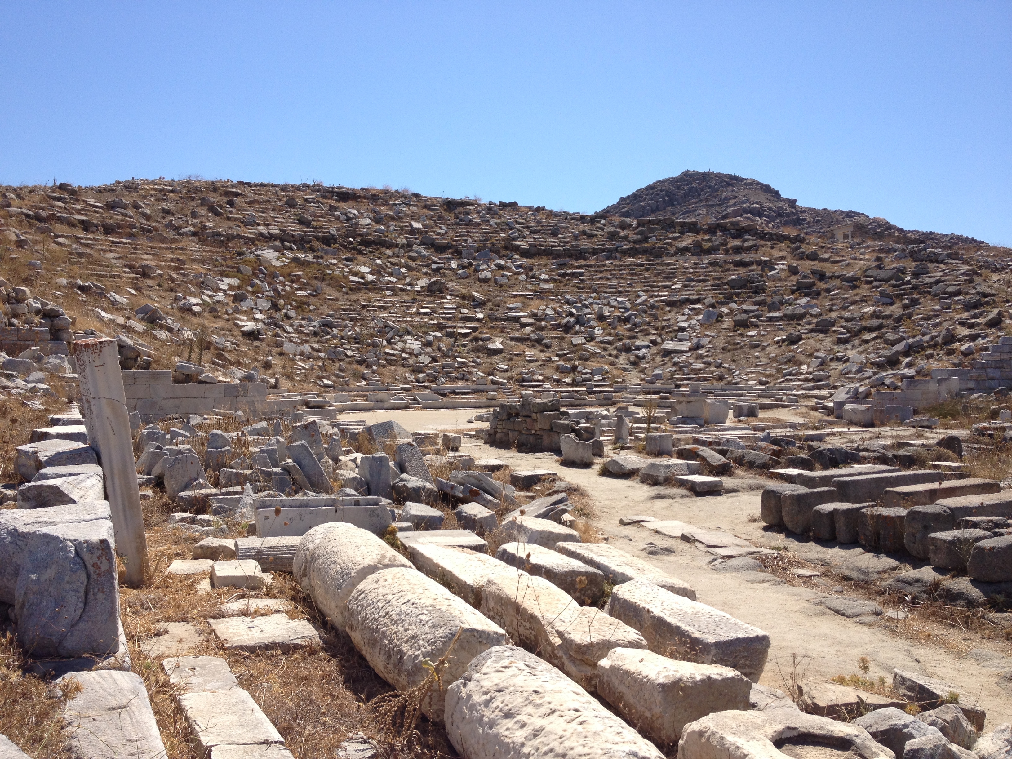 Picture Greece Delos 2014-07 31 - Recreation Delos