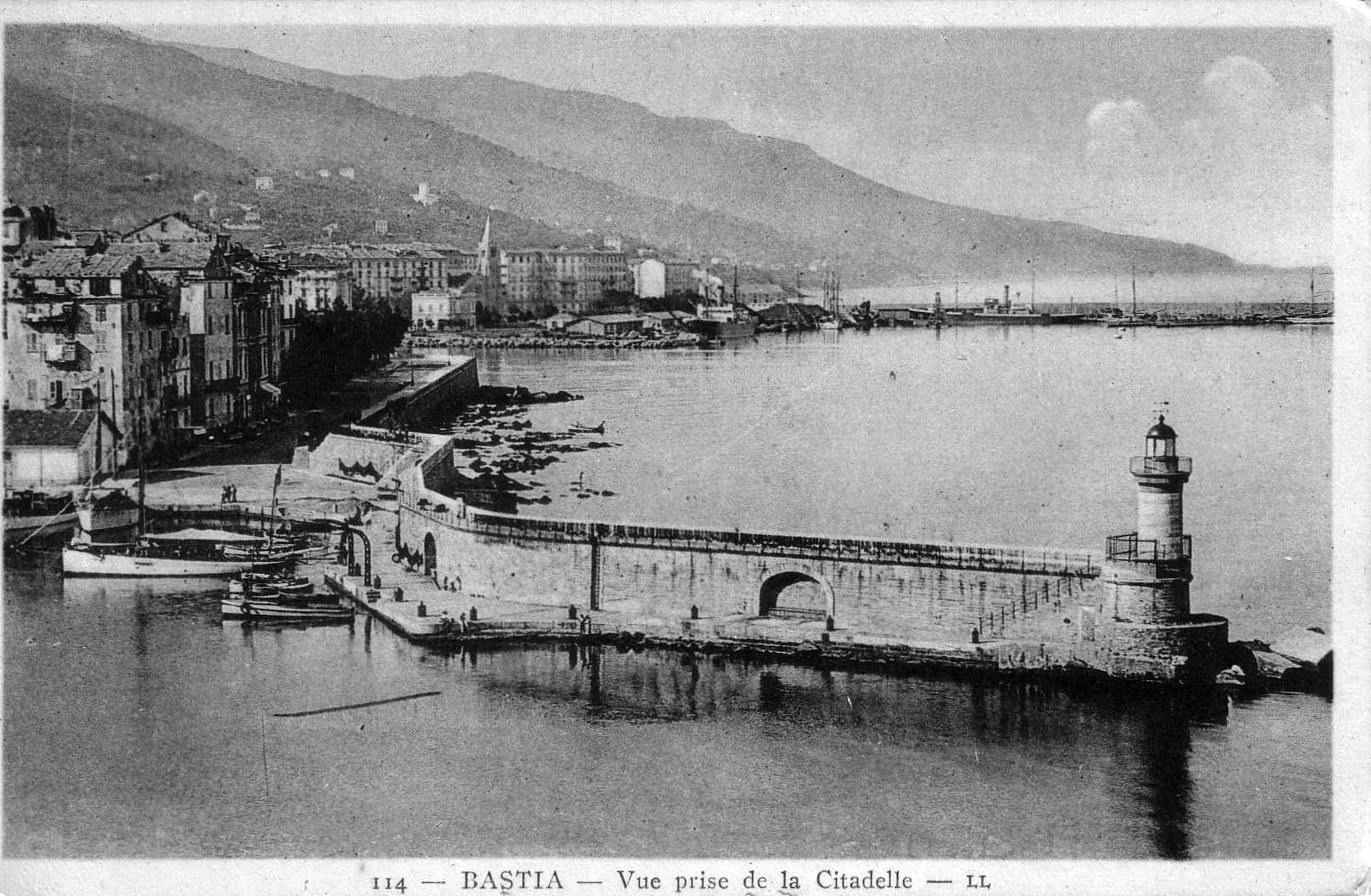 Picture France Corsica Old Postcards bastia 1900-01 157 - Center bastia