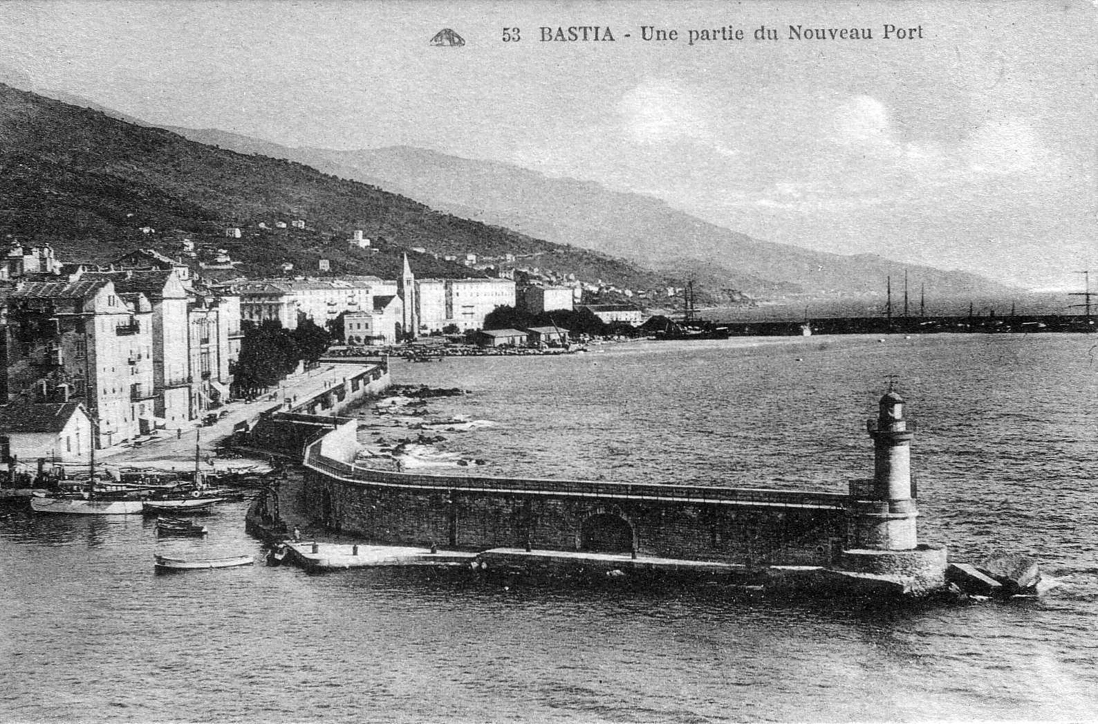 Picture France Corsica Old Postcards bastia 1900-01 134 - Center bastia