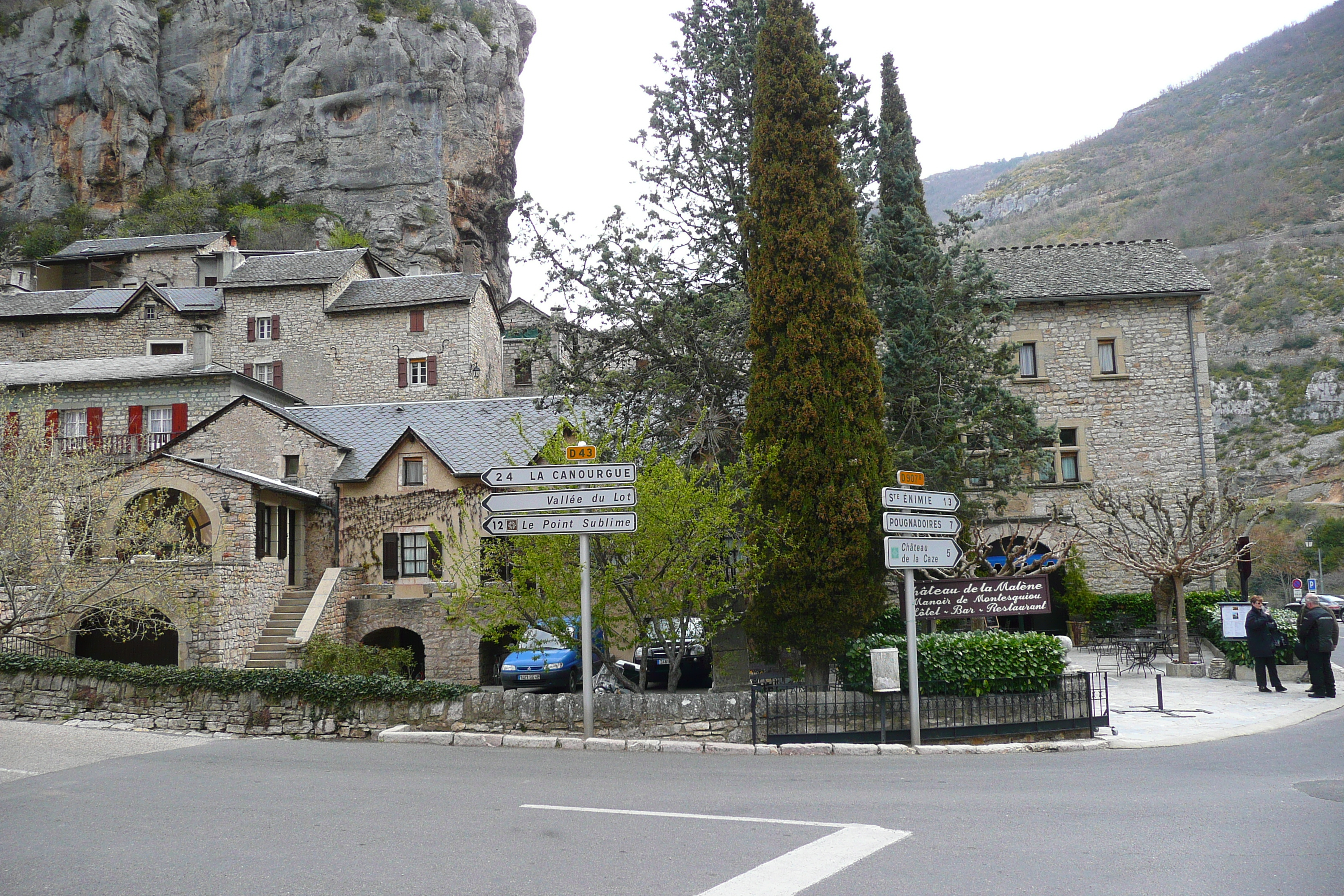 Picture France Gorges du Tarn 2008-04 47 - History Gorges du Tarn