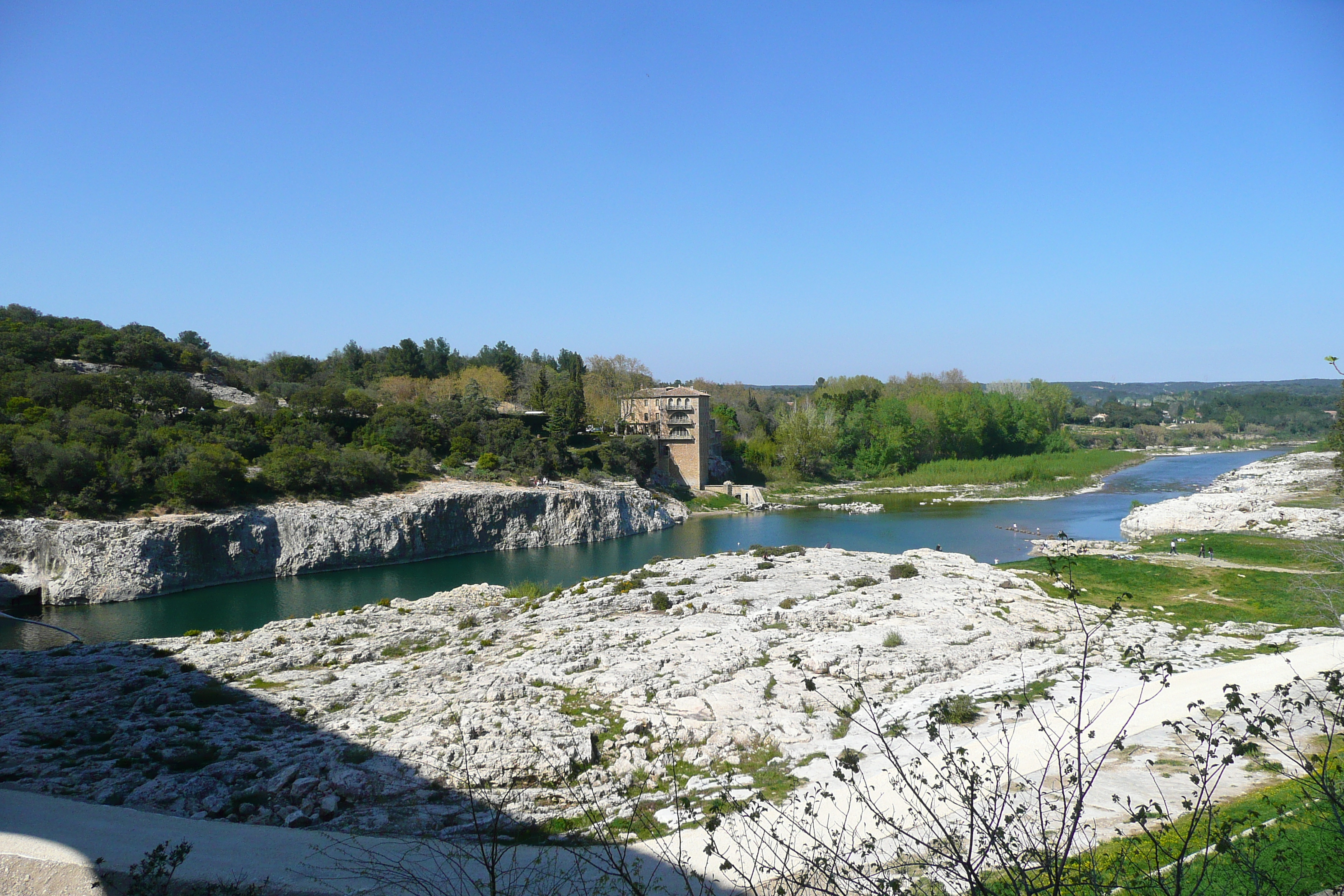 Picture France Pont du Gard 2008-04 44 - History Pont du Gard