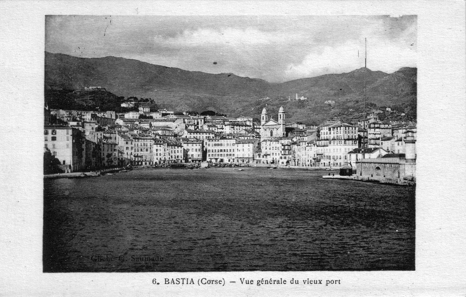 Picture France Corsica Old Postcards bastia 1900-01 155 - Center bastia