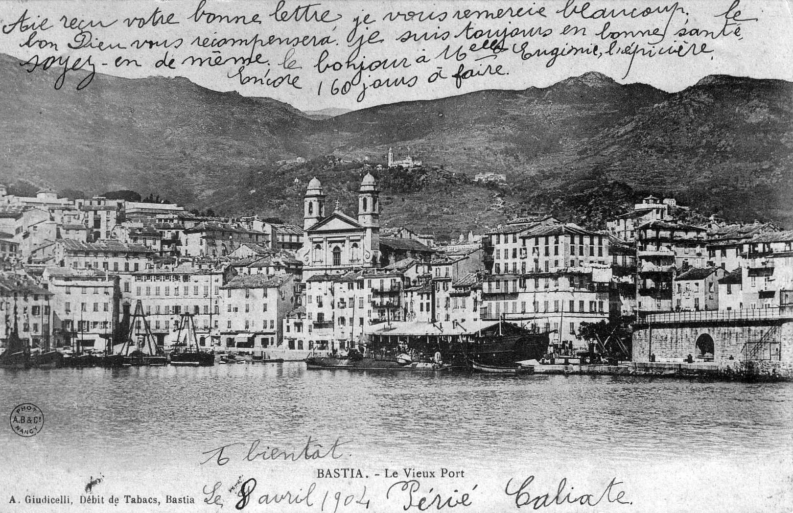 Picture France Corsica Old Postcards bastia 1900-01 35 - Discovery bastia