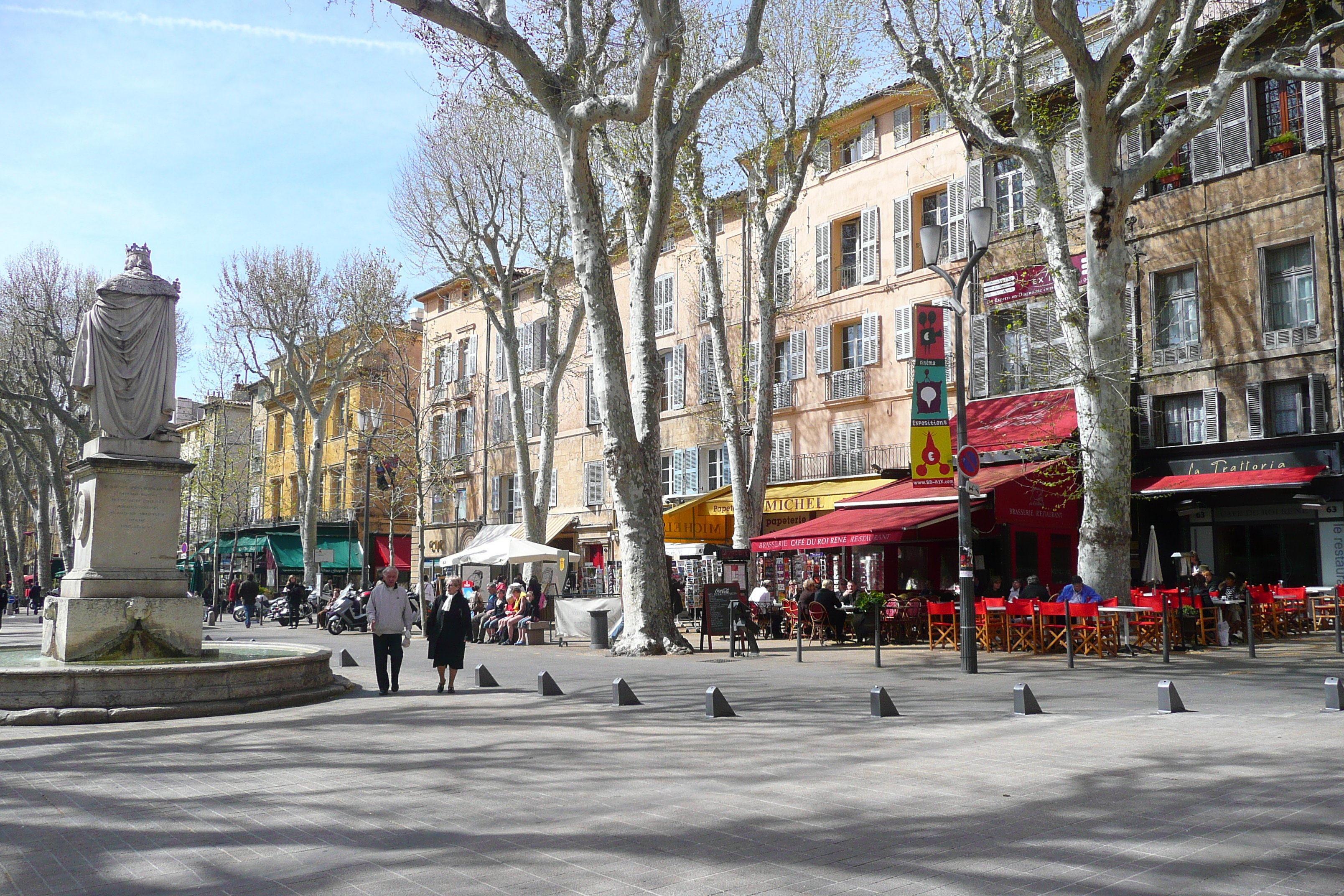 Picture France Aix en Provence Cours Mirabeau 2008-04 10 - Tours Cours Mirabeau