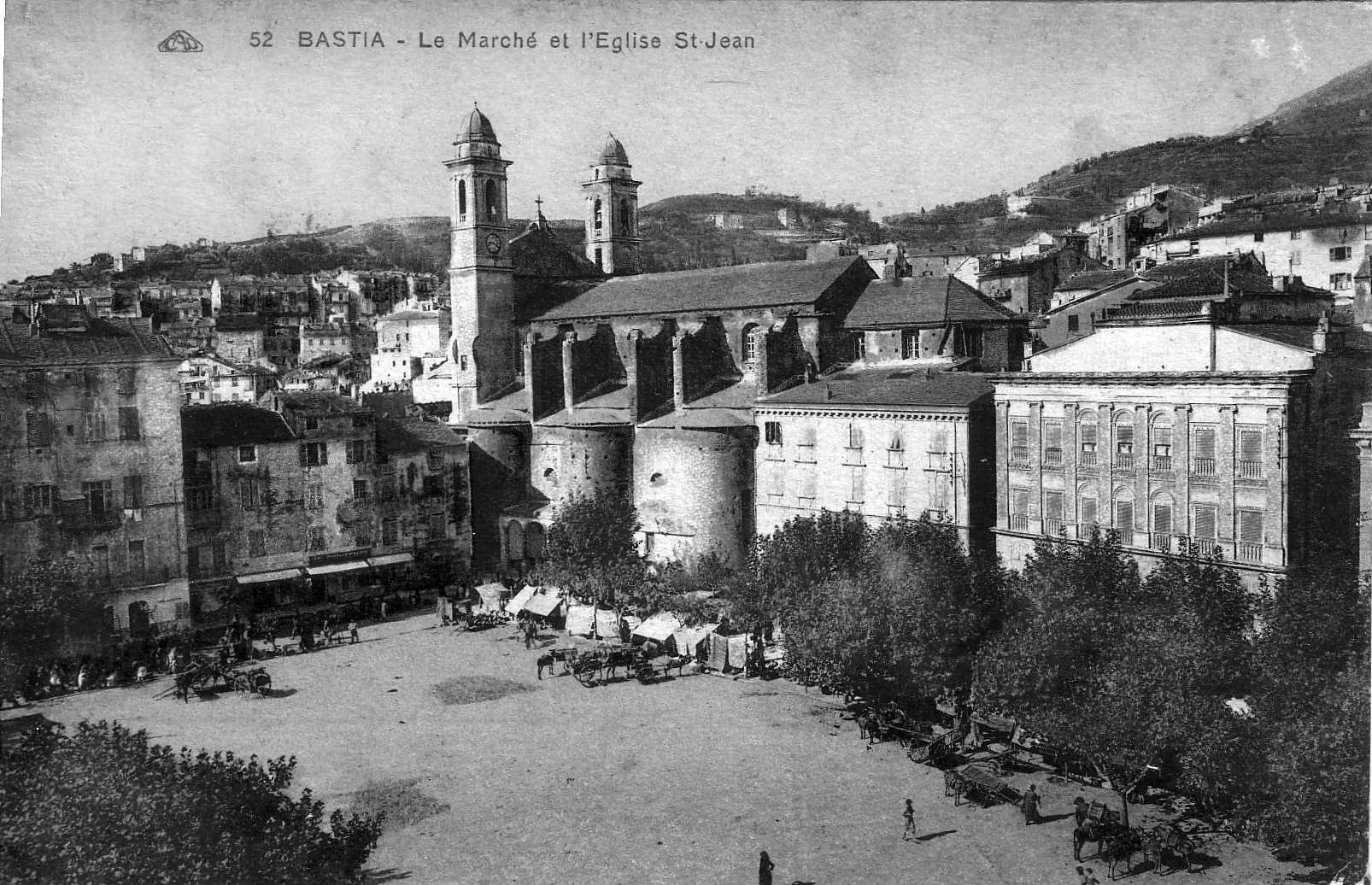 Picture France Corsica Old Postcards bastia 1900-01 25 - History bastia