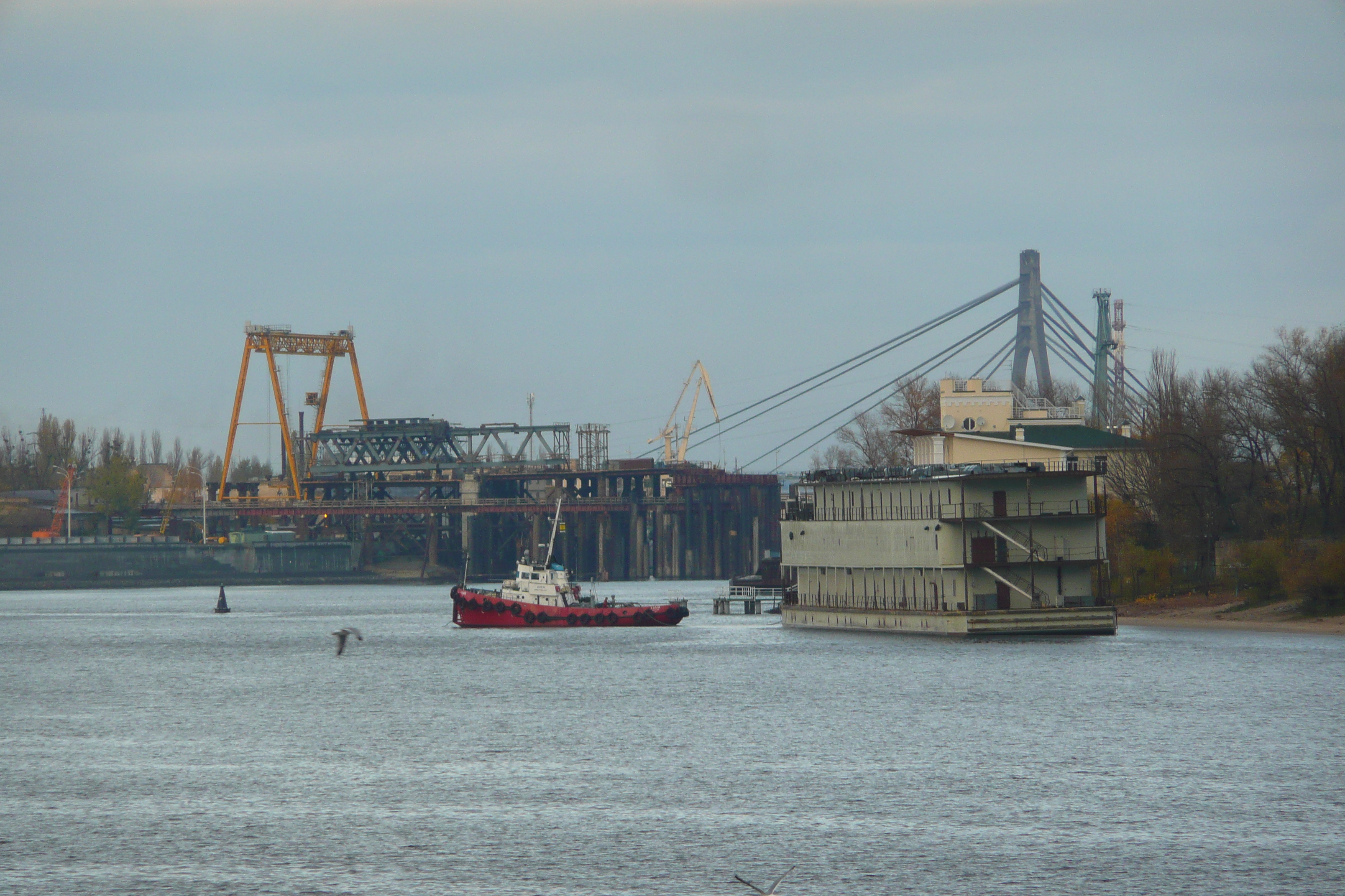 Picture Ukraine Kiev Dnipro river 2007-11 5 - History Dnipro river