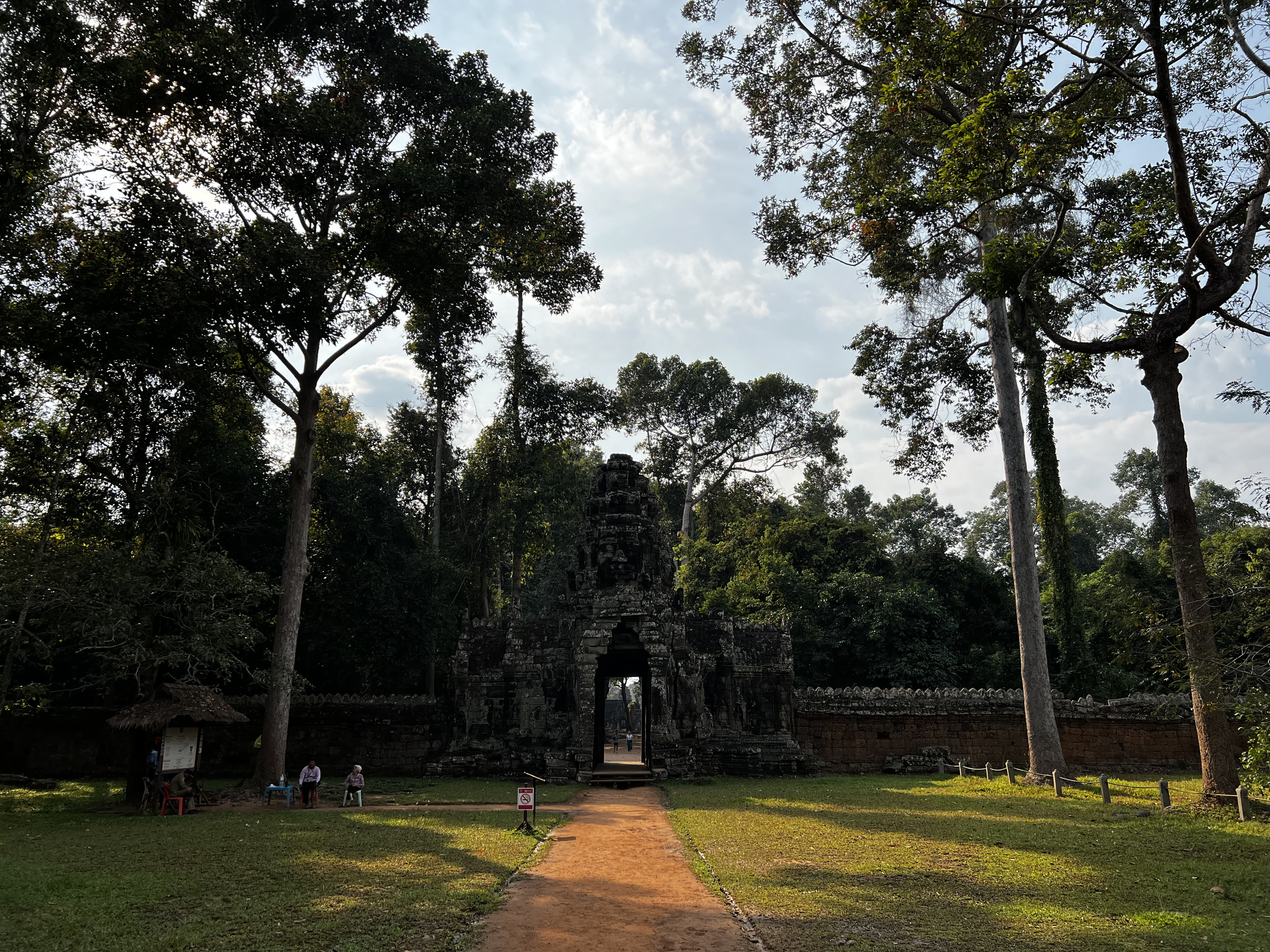 Picture Cambodia Siem Reap Banteay Kdei 2023-01 5 - Recreation Banteay Kdei