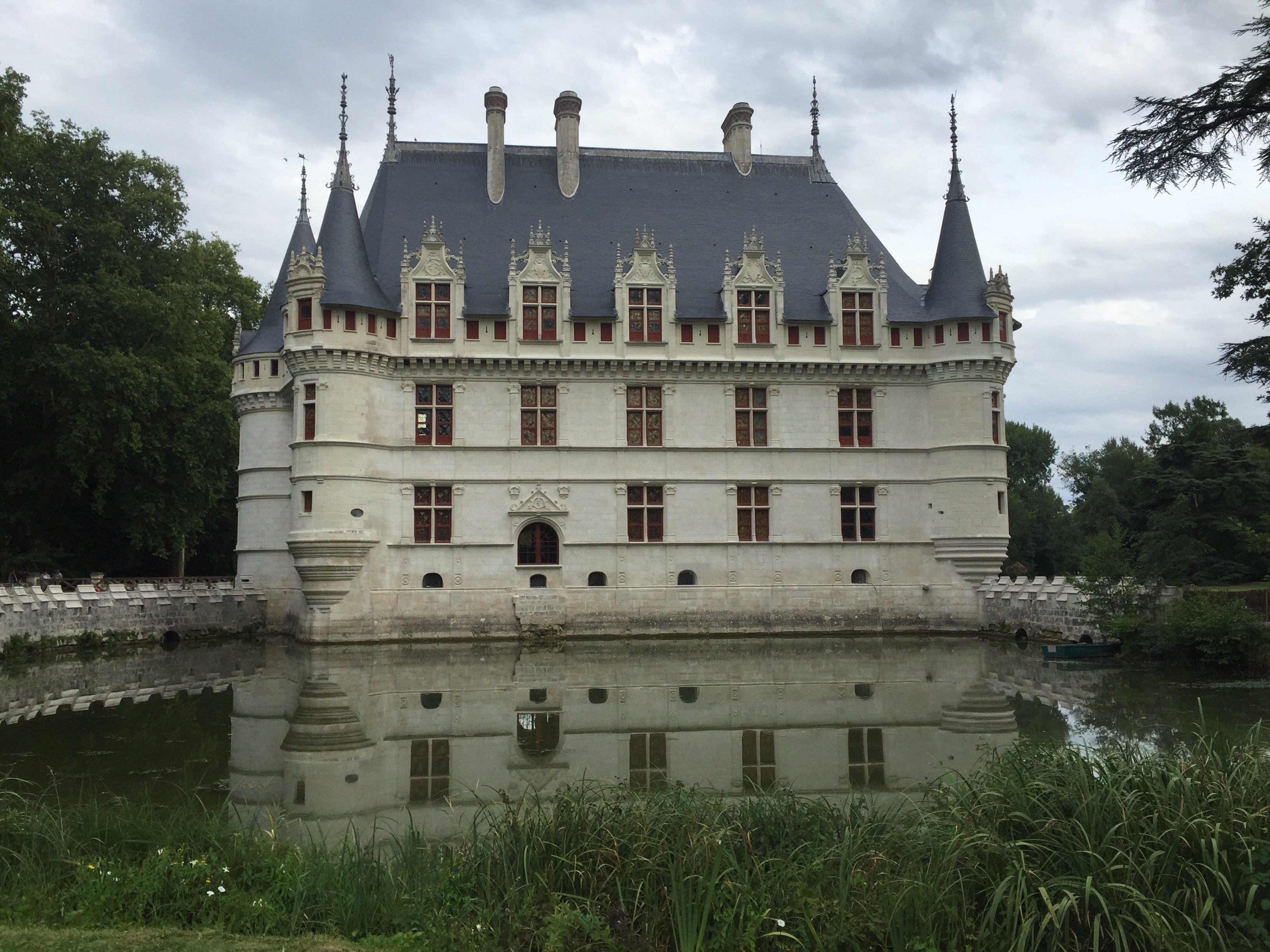 Picture France Azay-le-Rideau Castle 2017-08 3 - Tours Azay-le-Rideau Castle