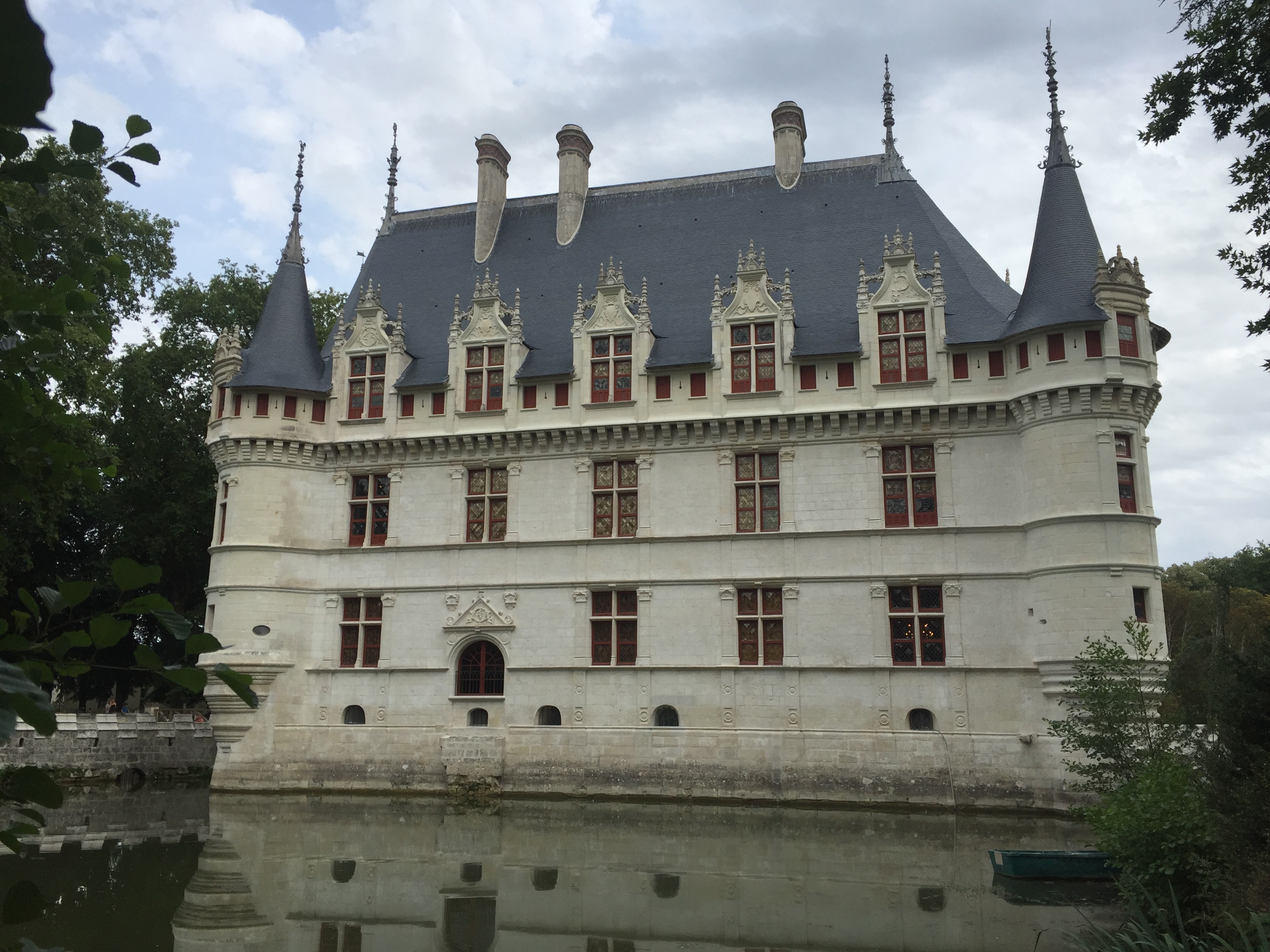 Picture France Azay-le-Rideau Castle 2017-08 16 - Center Azay-le-Rideau Castle