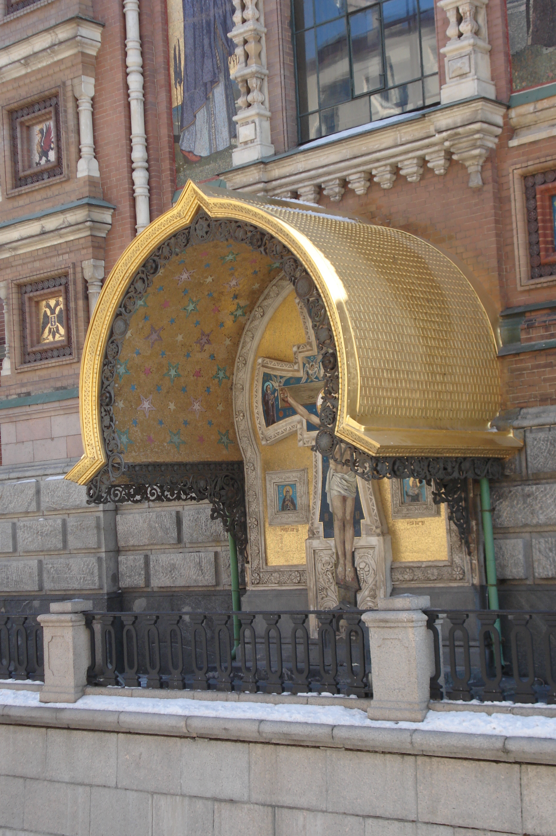 Picture Russia St Petersburg Cathedral of the savior on blood 2006-03 10 - History Cathedral of the savior on blood