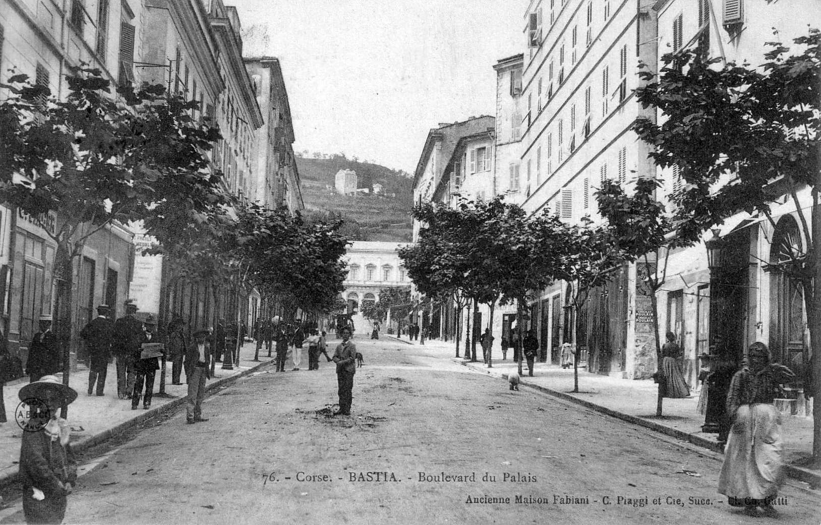 Picture France Corsica Old Postcards bastia 1900-01 160 - Recreation bastia