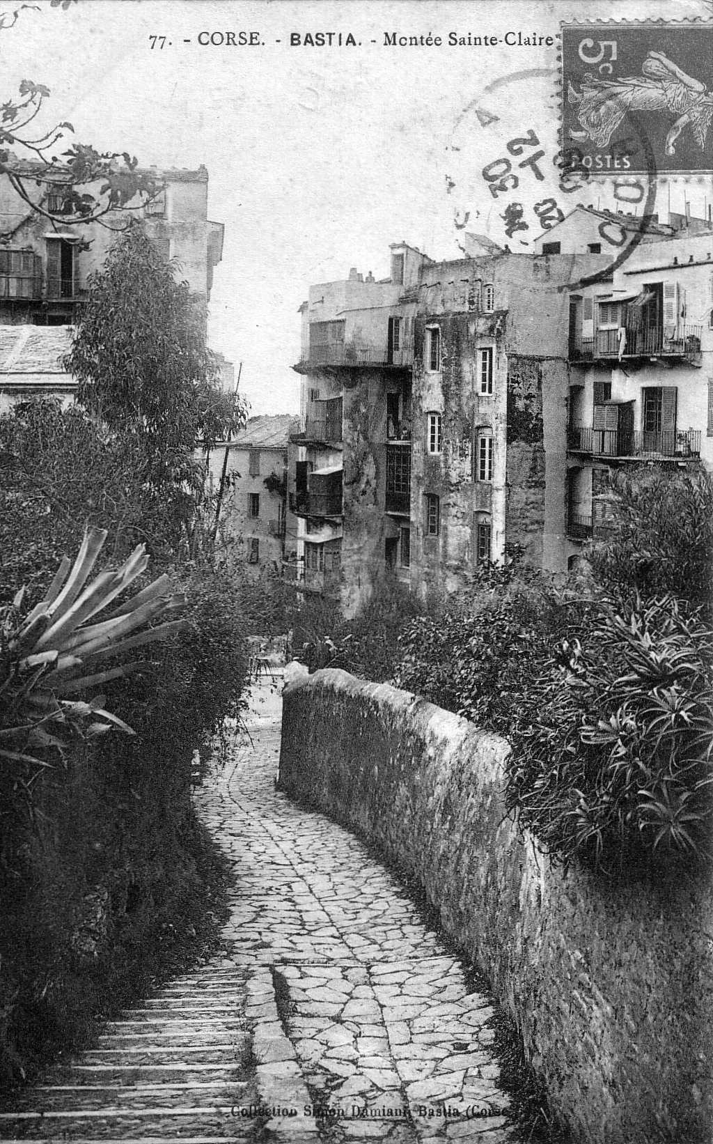 Picture France Corsica Old Postcards bastia 1900-01 136 - History bastia