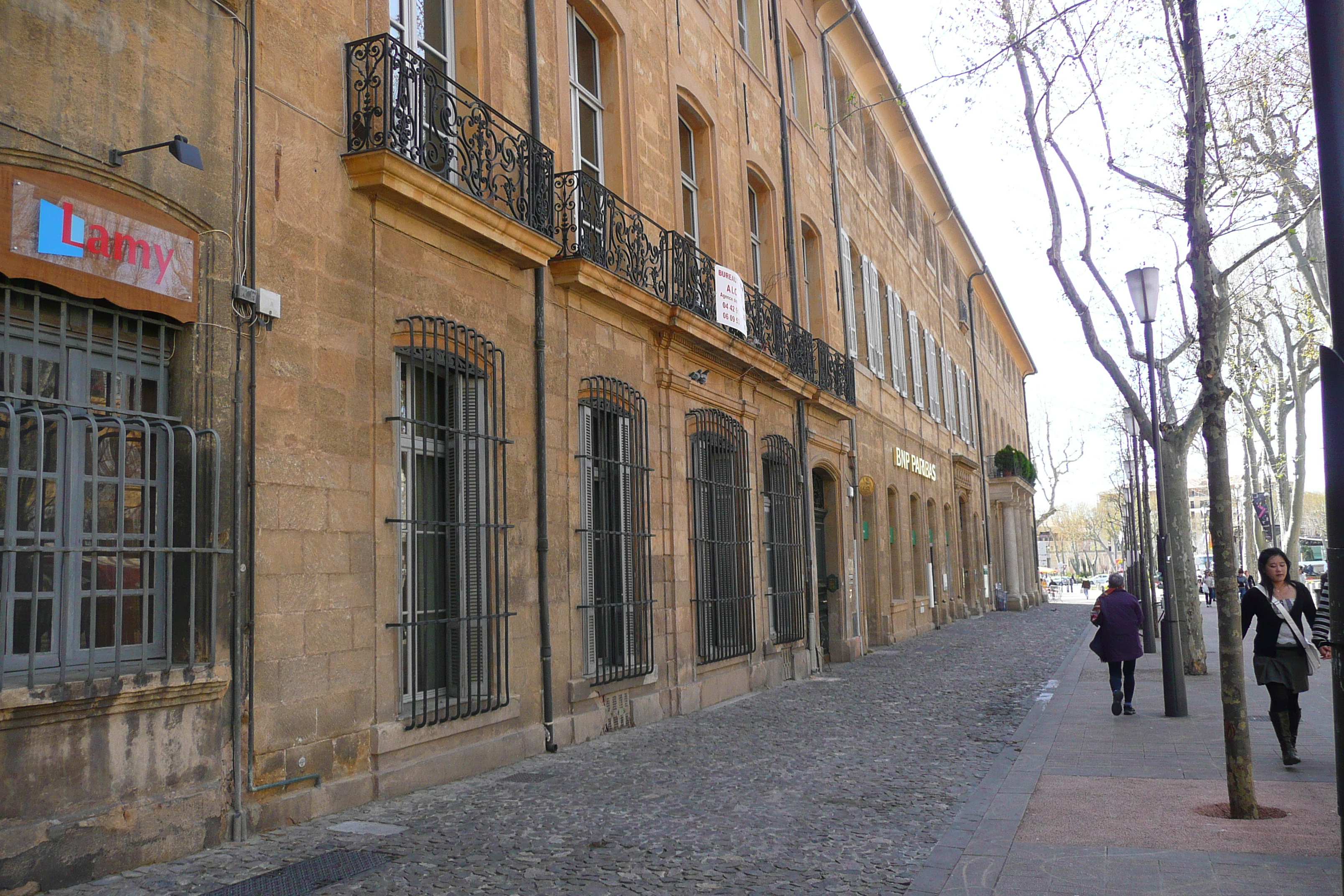 Picture France Aix en Provence Cours Mirabeau 2008-04 5 - Tours Cours Mirabeau