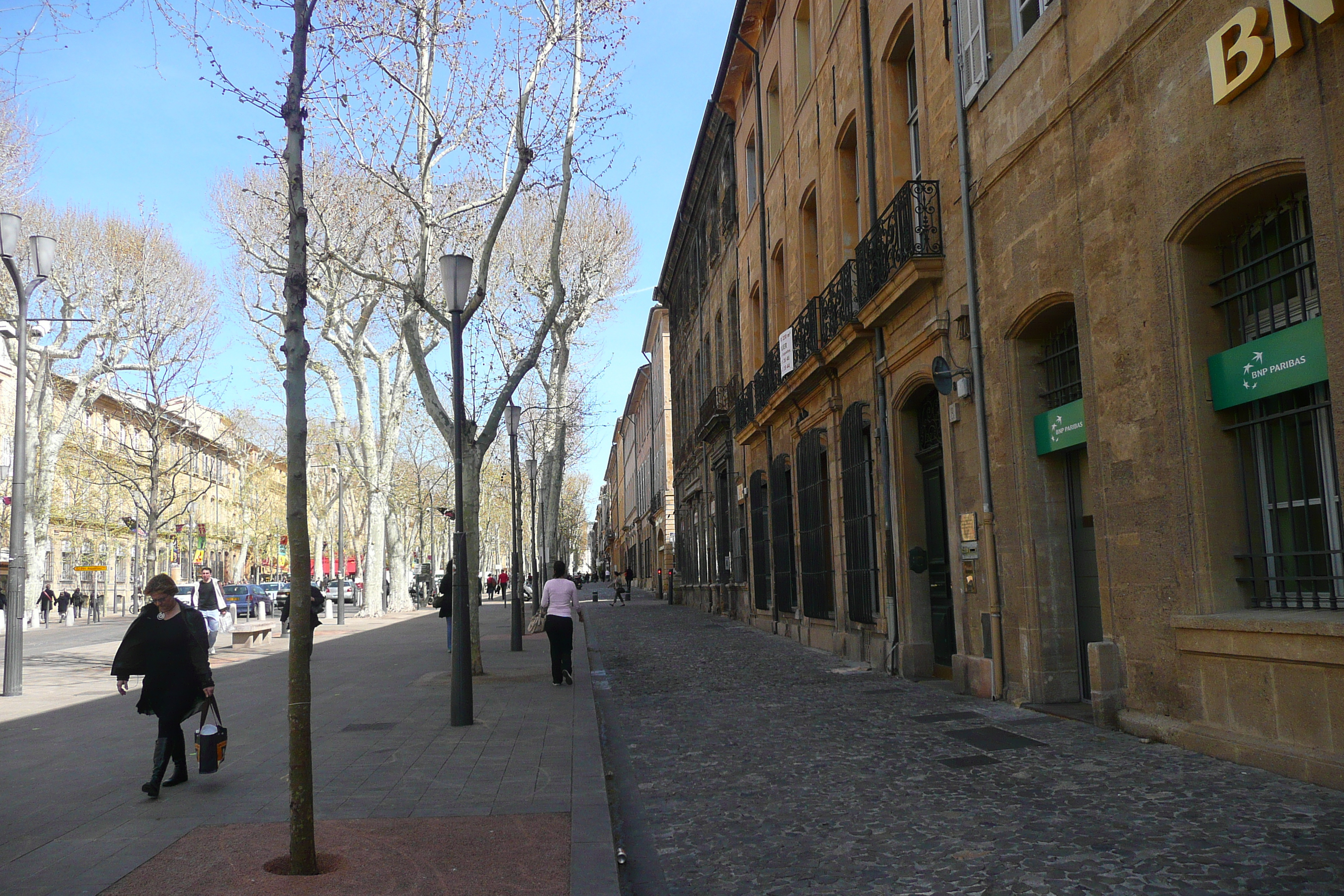 Picture France Aix en Provence Cours Mirabeau 2008-04 1 - History Cours Mirabeau