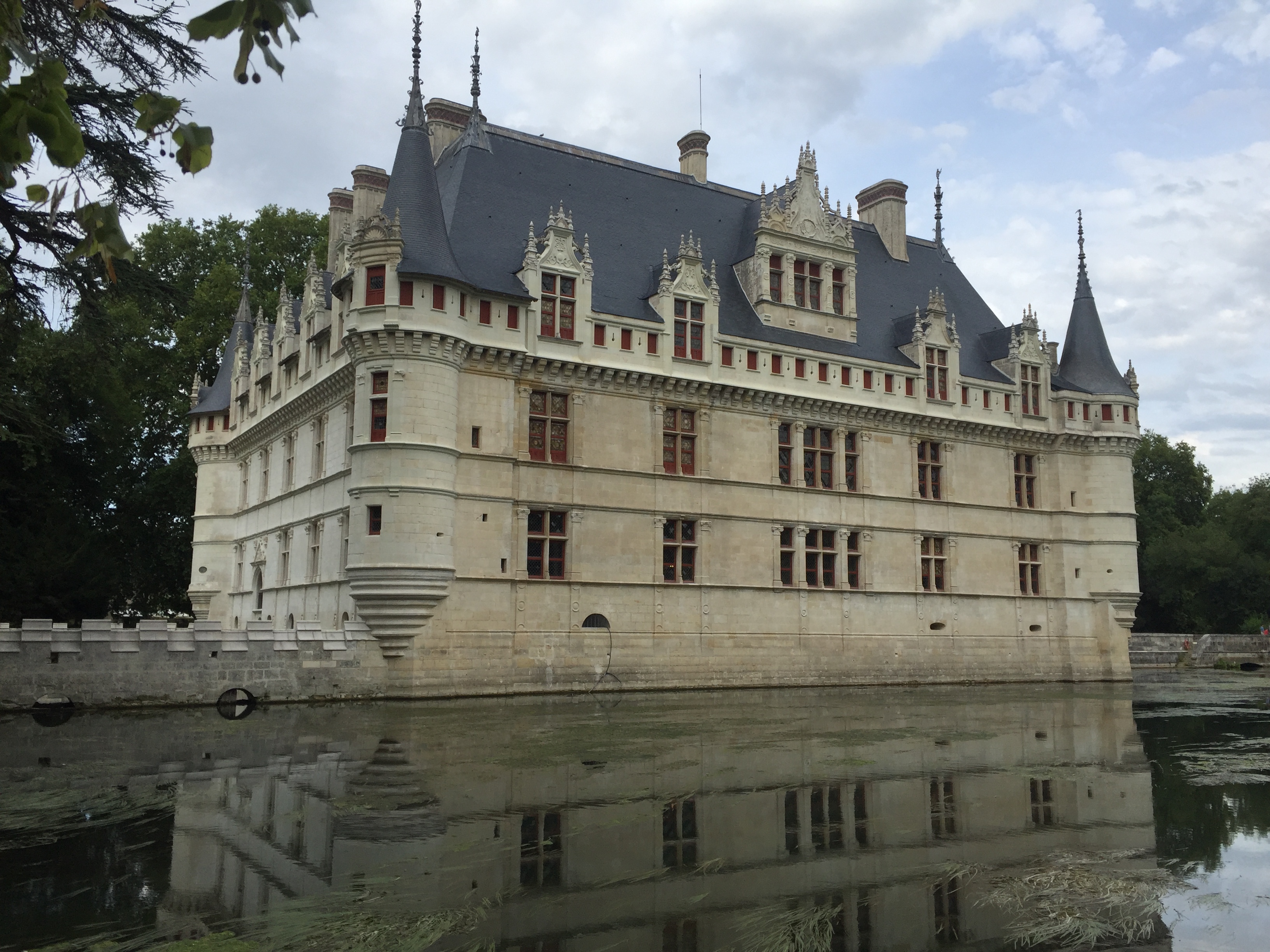 Picture France Azay-le-Rideau Castle 2017-08 18 - Center Azay-le-Rideau Castle