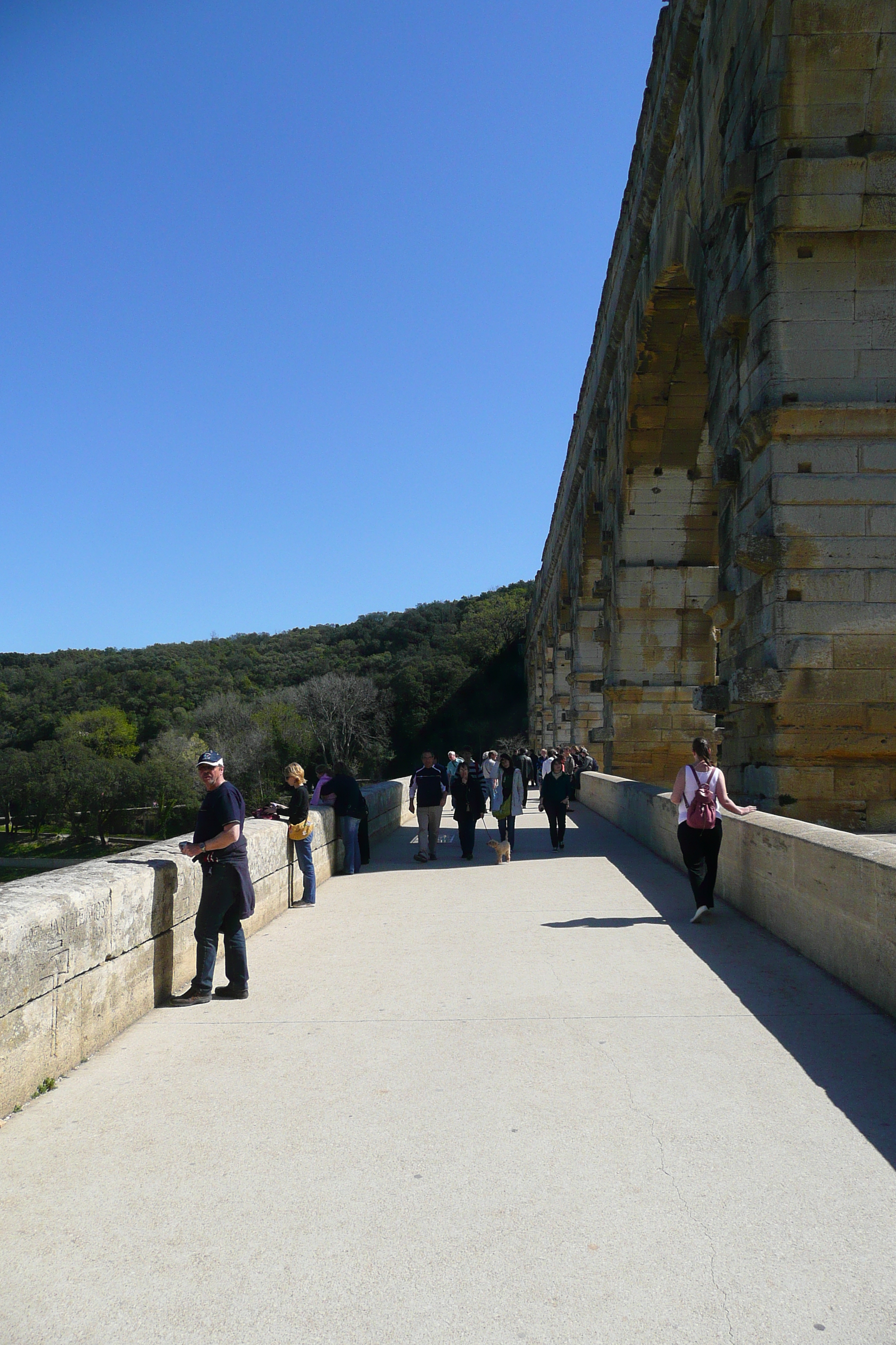 Picture France Pont du Gard 2008-04 25 - History Pont du Gard