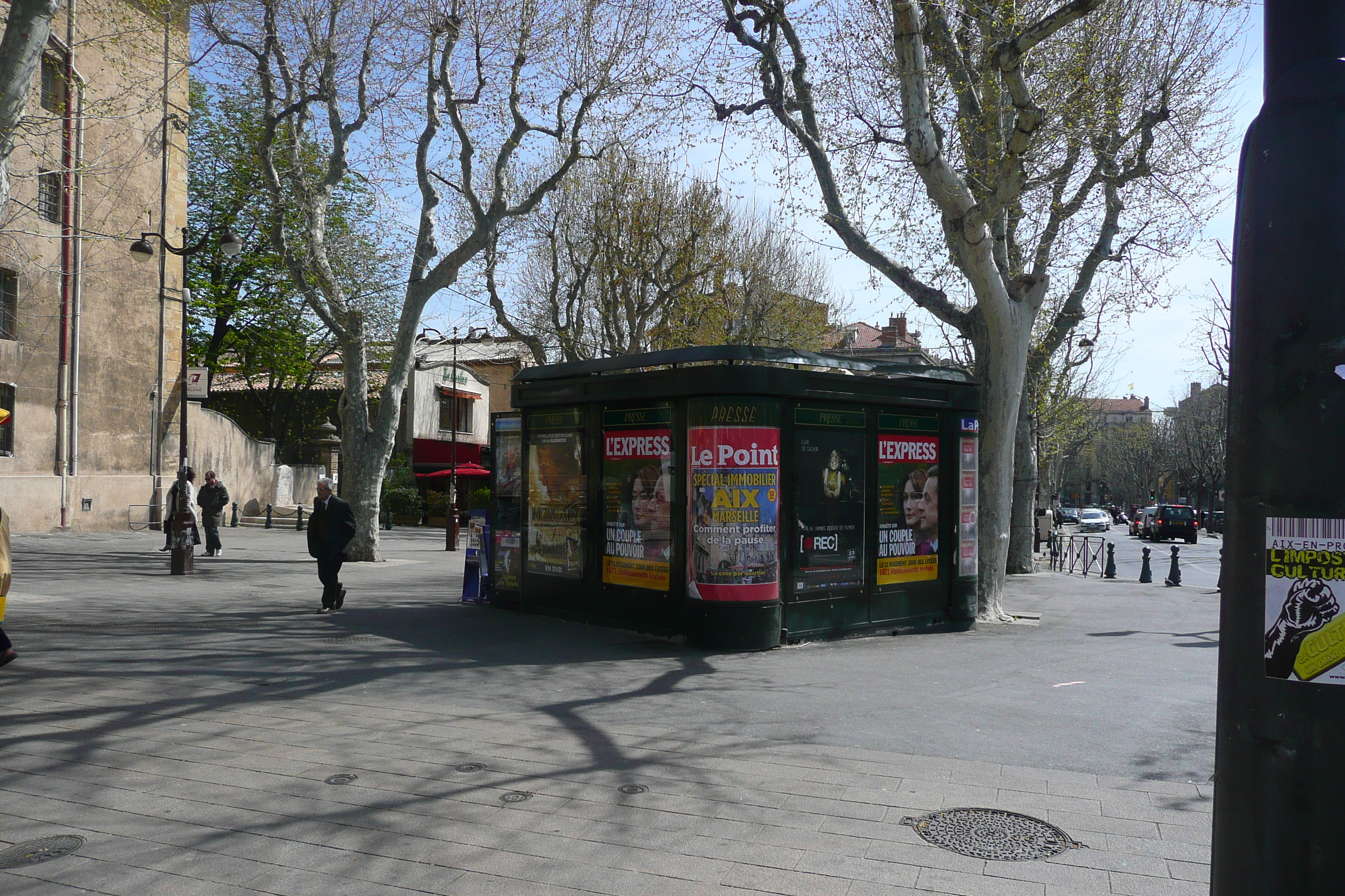 Picture France Aix en Provence Cours Mirabeau 2008-04 41 - Tour Cours Mirabeau