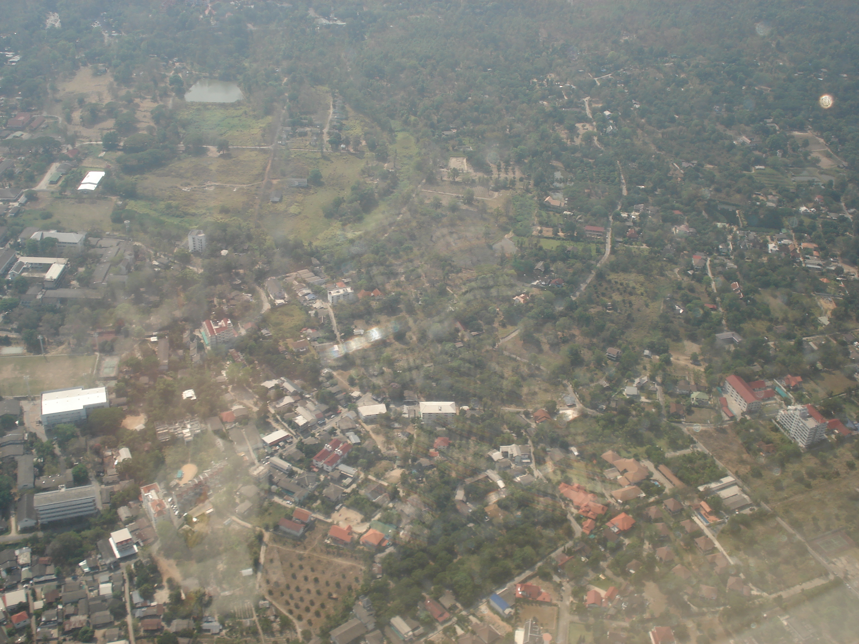 Picture Thailand Chiang Mai From the sky 2006-04 1 - Journey From the sky