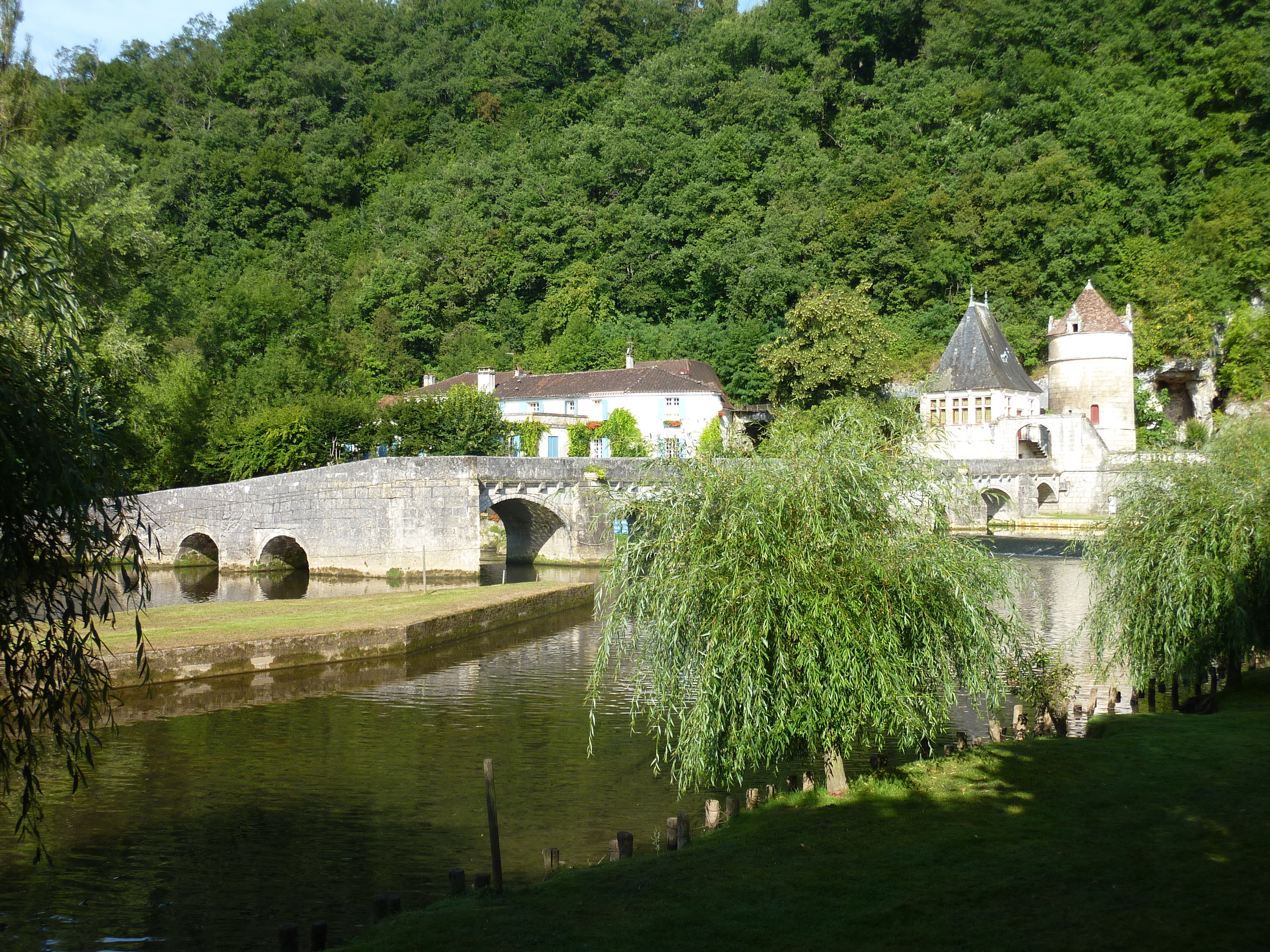 Picture France Brantome 2009-07 22 - Center Brantome