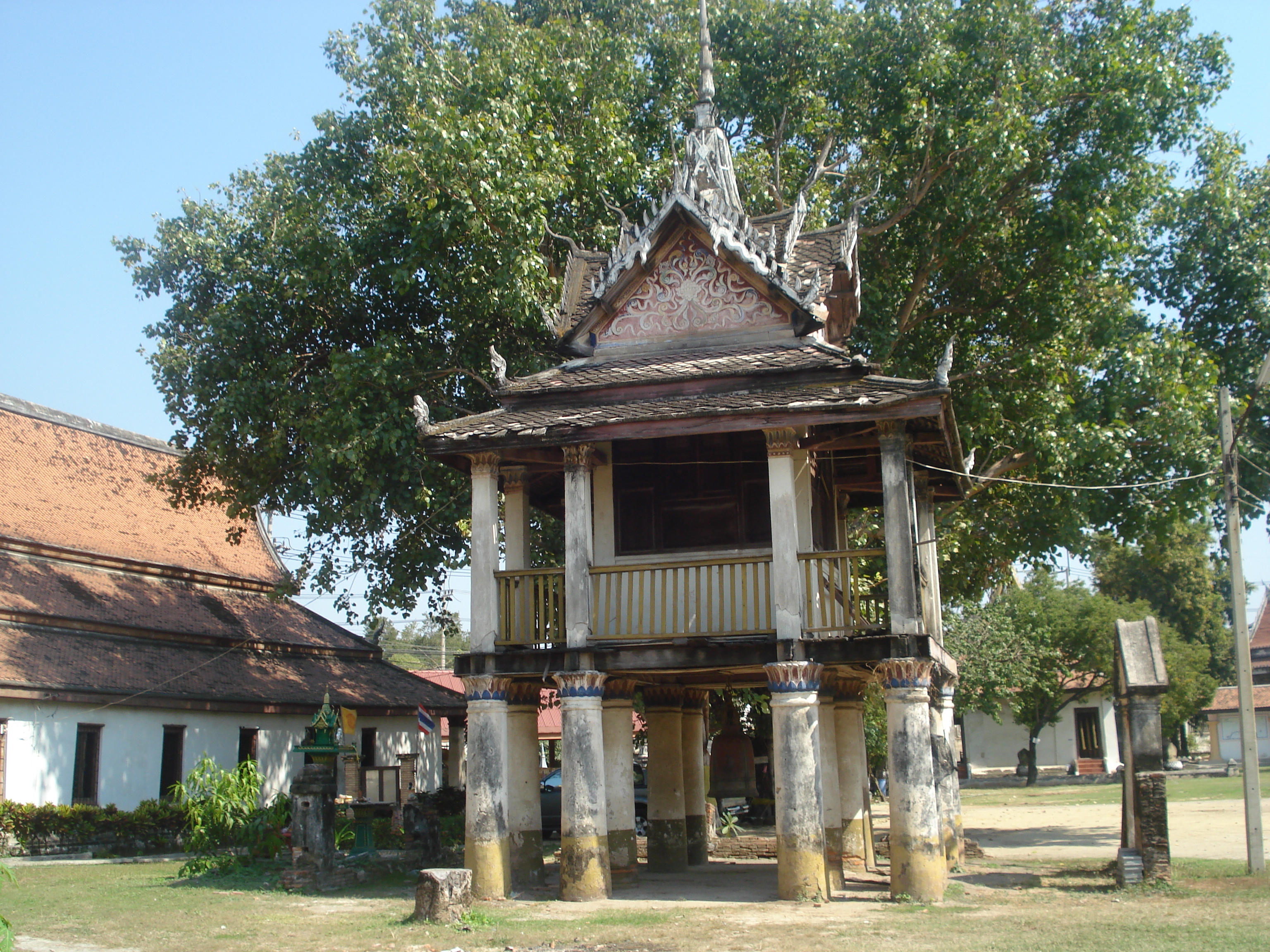 Picture Thailand Phitsanulok Wat Ratcha Bhurana 2008-01 8 - Center Wat Ratcha Bhurana