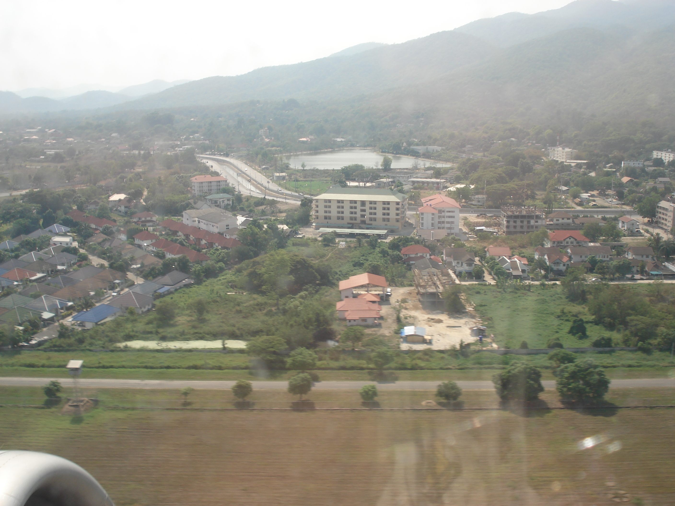 Picture Thailand Chiang Mai From the sky 2006-04 0 - Center From the sky