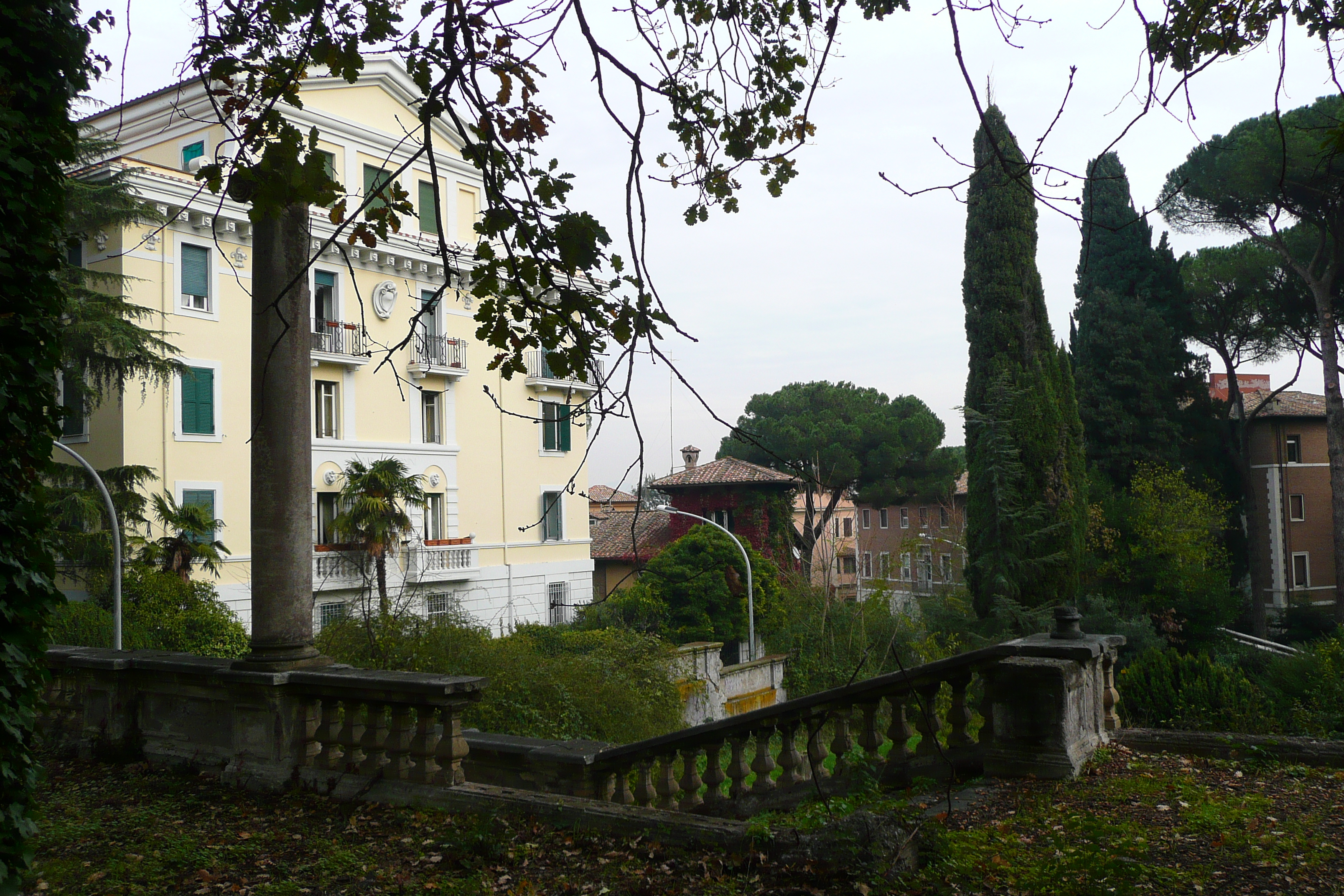 Picture Italy Rome Villa Sciarra 2007-11 28 - History Villa Sciarra