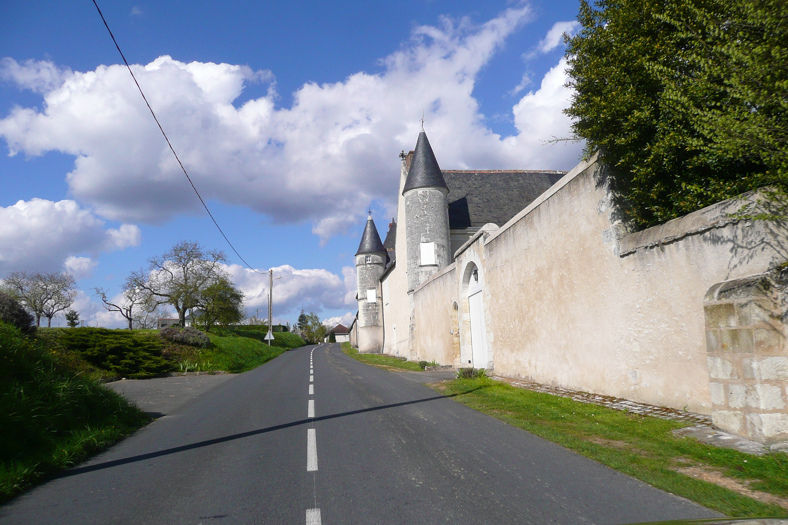 Picture France Amboise Chenonceau to Amboise road 2008-04 5 - Journey Chenonceau to Amboise road