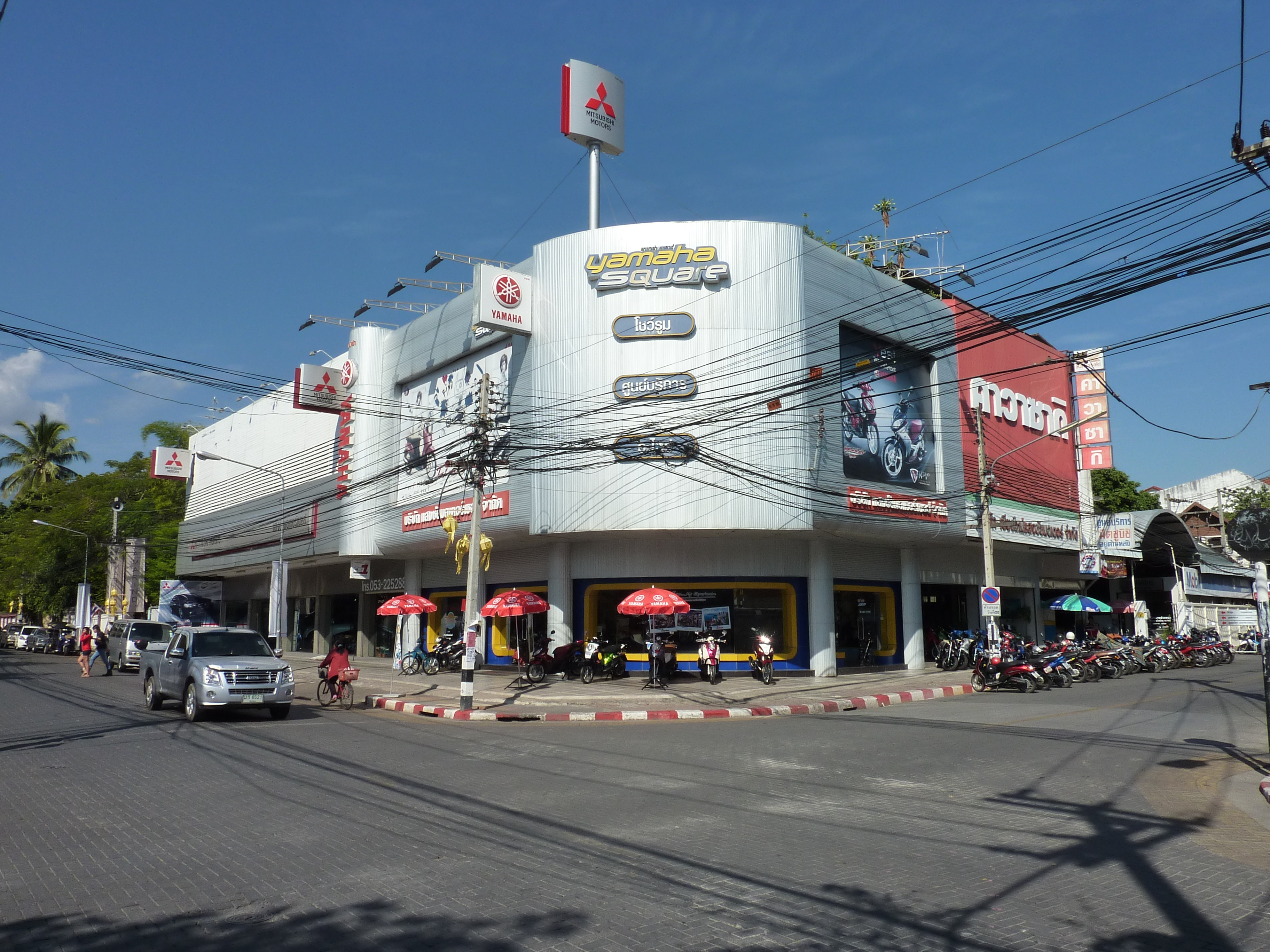 Picture Thailand Chiang Mai Rachadamnoen road 2009-12 26 - Center Rachadamnoen road