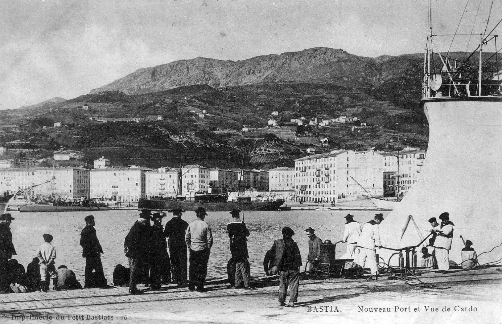 Picture France Corsica Old Postcards bastia 1900-01 48 - Tours bastia