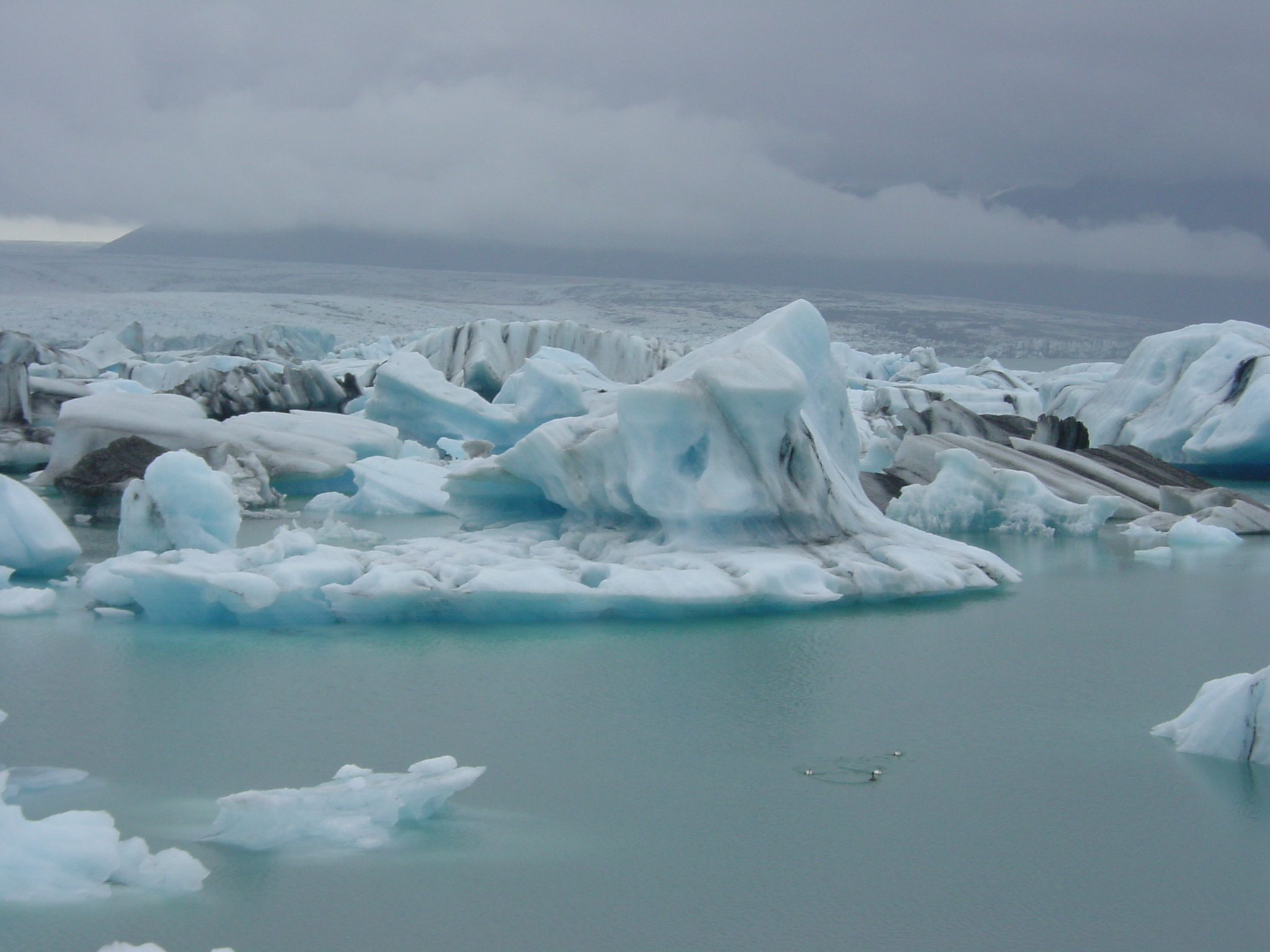 Picture Iceland Jokulsarlon 2003-06 24 - Center Jokulsarlon