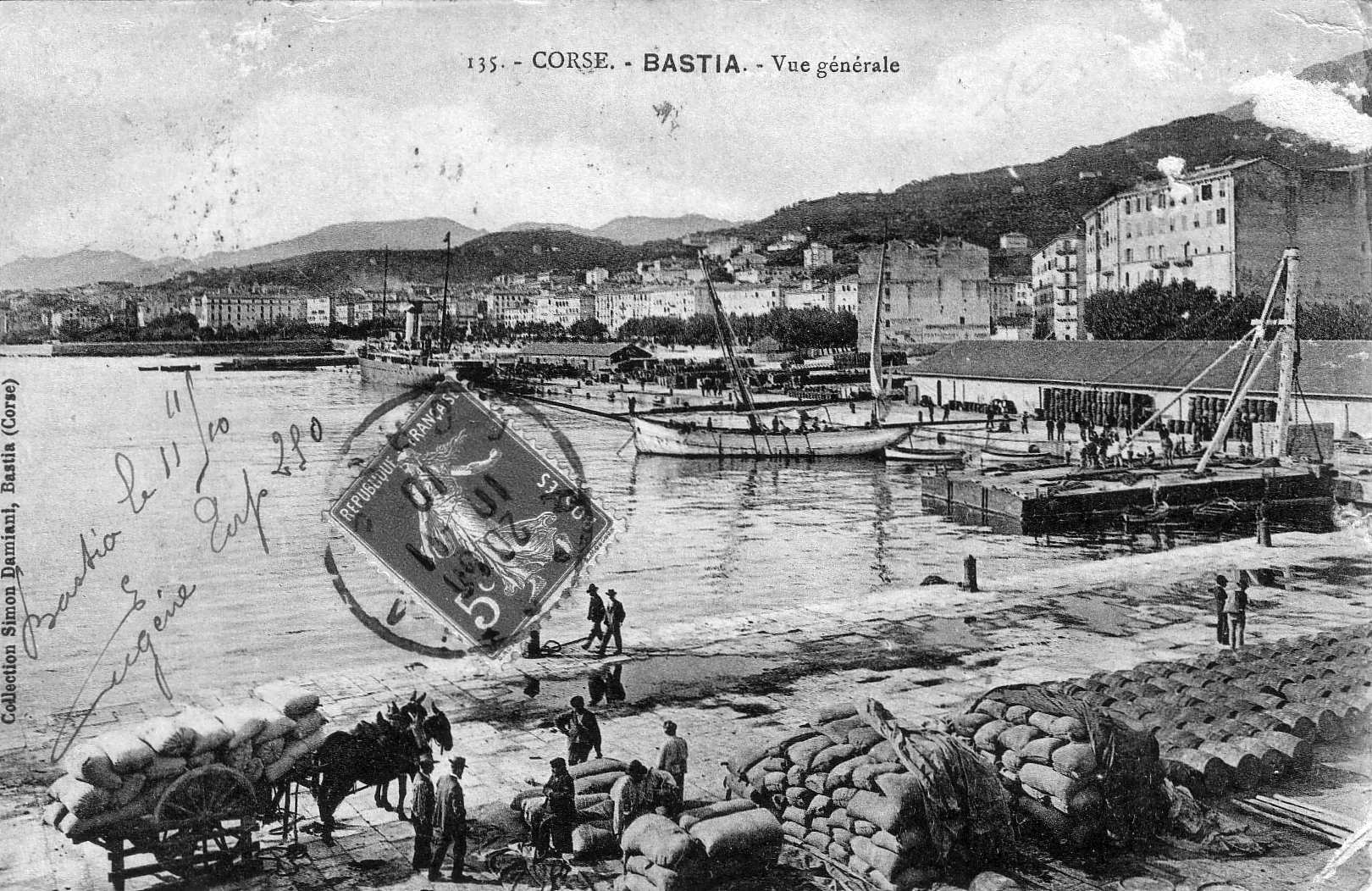 Picture France Corsica Old Postcards bastia 1900-01 79 - Discovery bastia