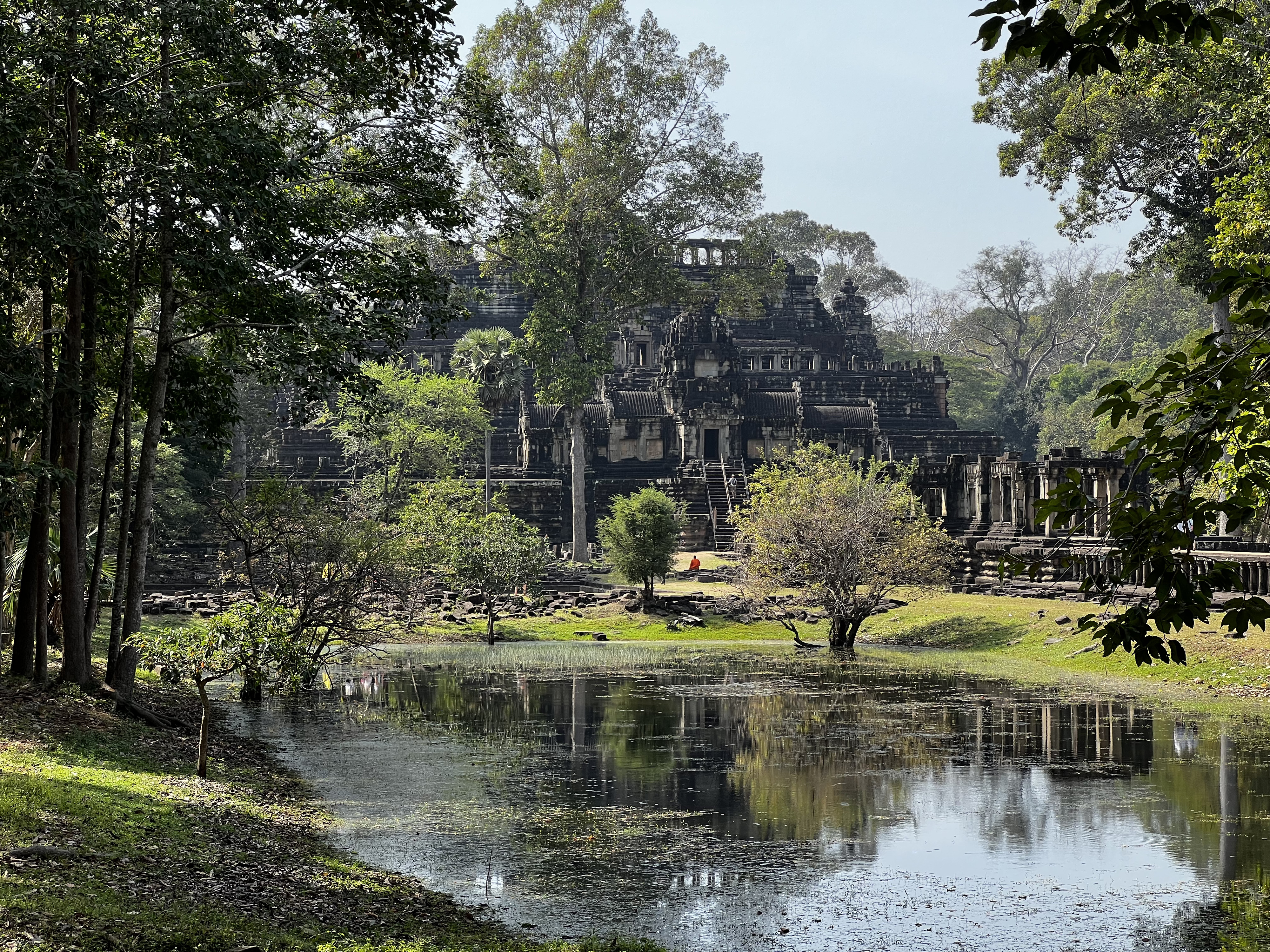 Picture Cambodia Siem Reap Angkor Thom 2023-01 14 - Recreation Angkor Thom