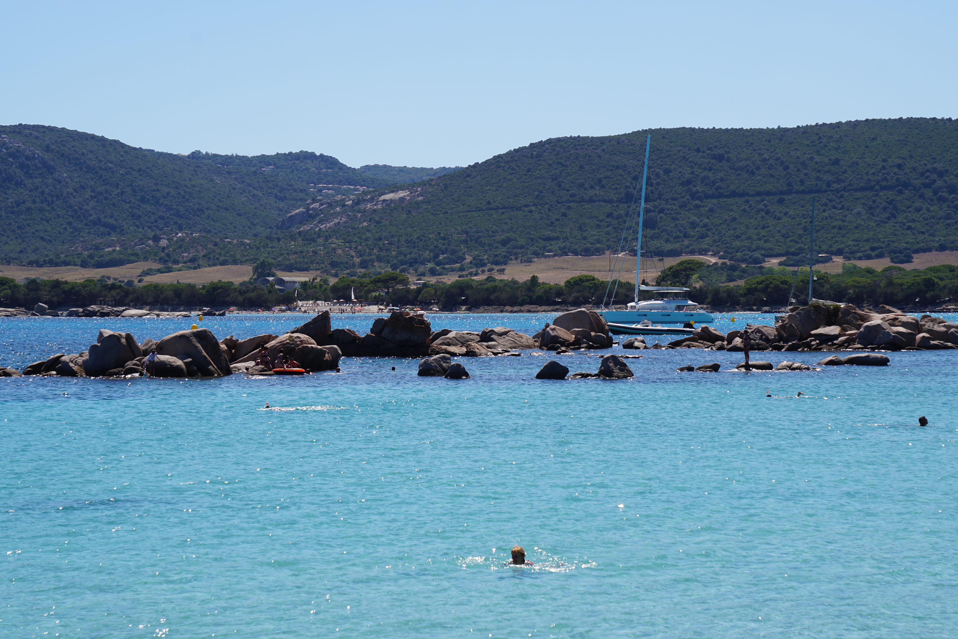 Picture France Corsica Santa Giulia Beach 2017-07 33 - History Santa Giulia Beach