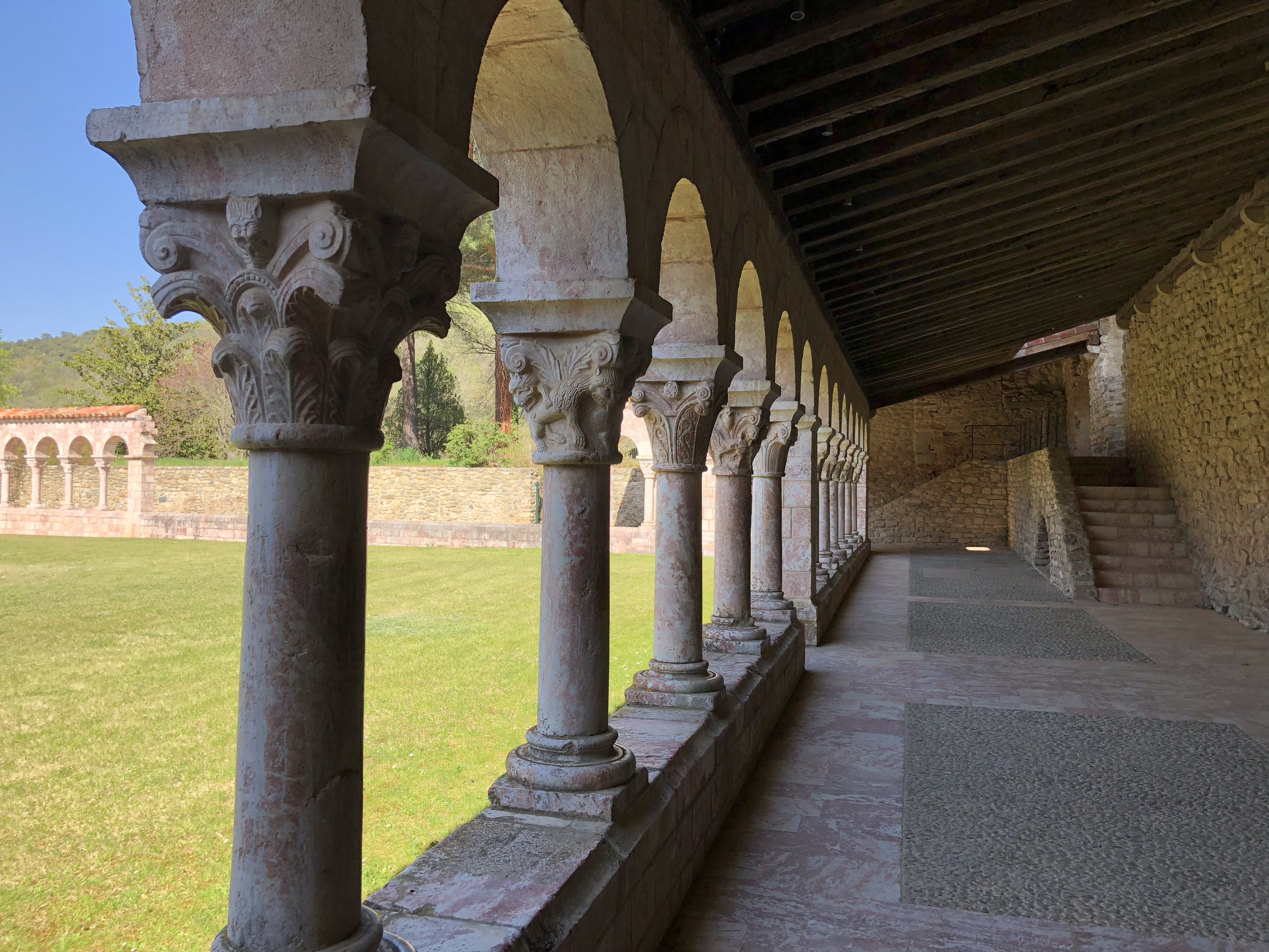 Picture France Abbaye Saint-Michel de Cuxa 2018-04 53 - Recreation Abbaye Saint-Michel de Cuxa