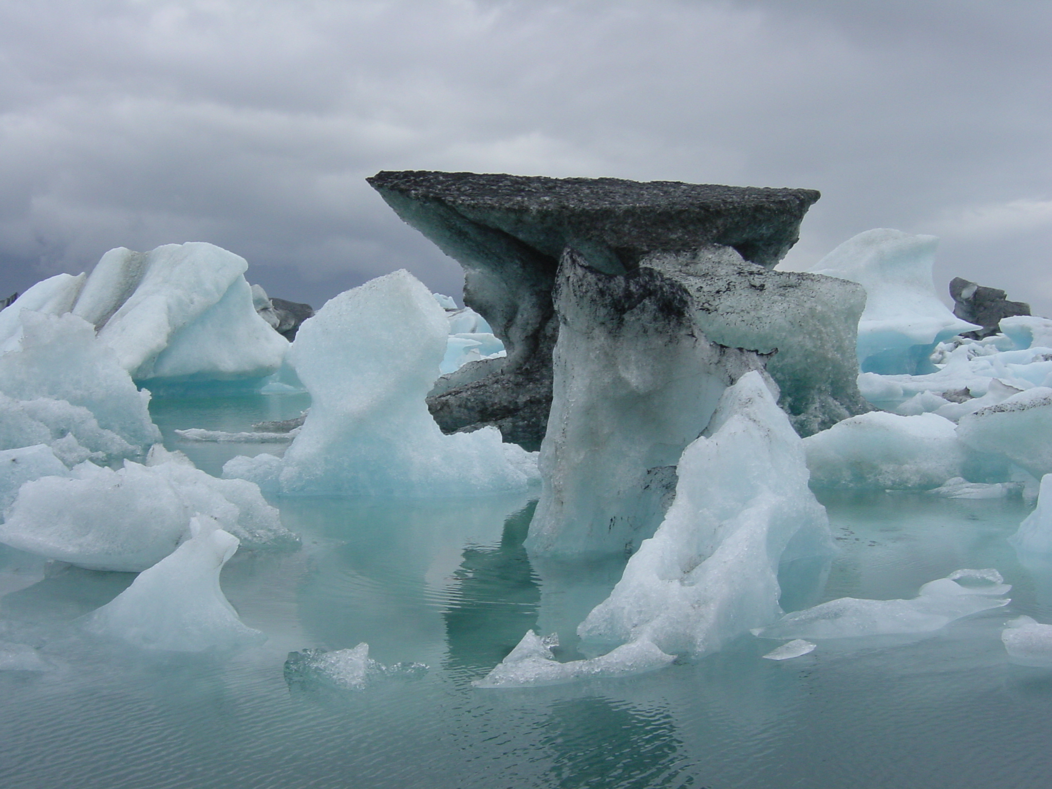 Picture Iceland Jokulsarlon 2003-06 44 - History Jokulsarlon