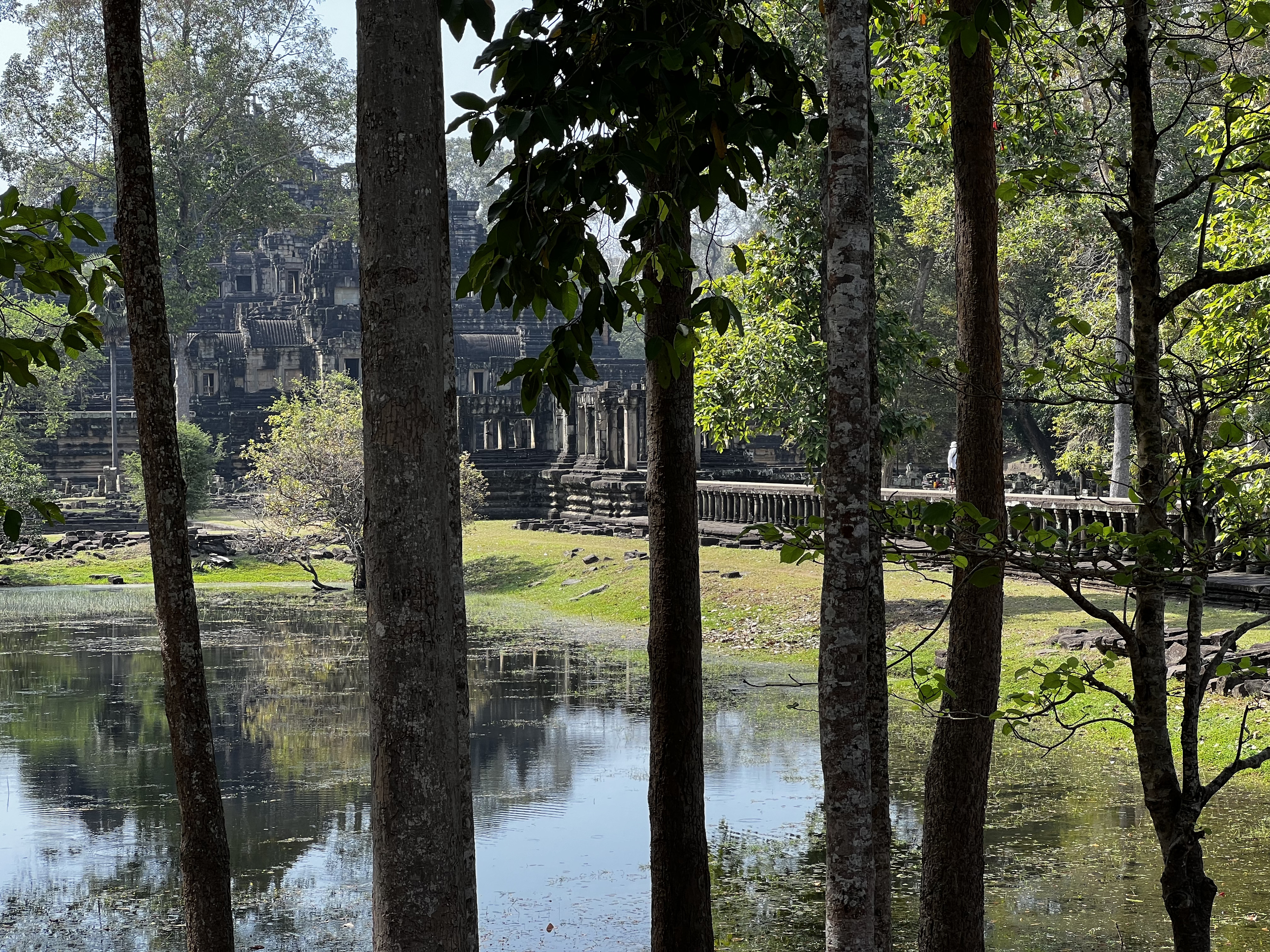 Picture Cambodia Siem Reap Angkor Thom 2023-01 60 - Recreation Angkor Thom