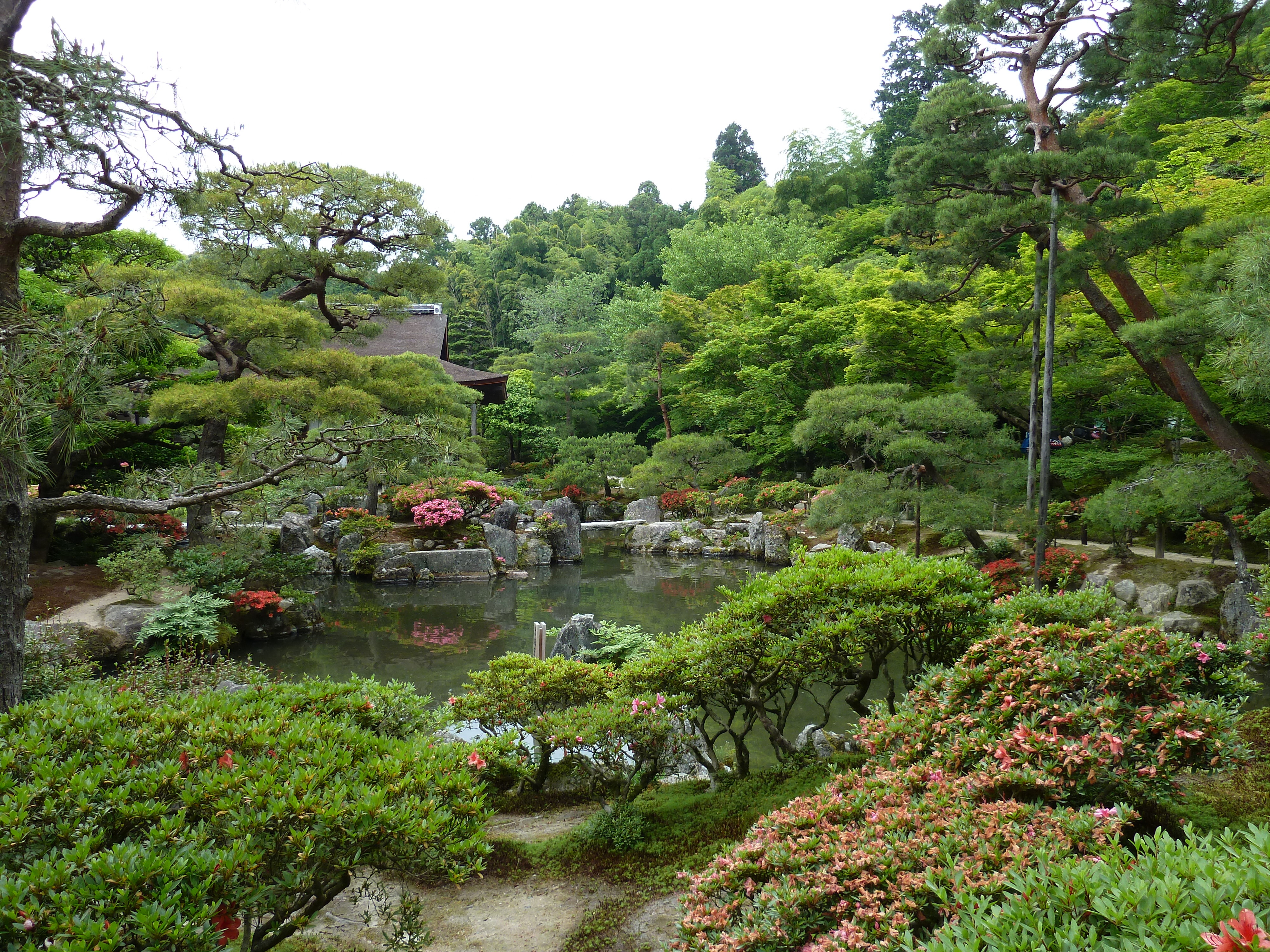 Picture Japan Kyoto Ginkakuji Temple(Silver Pavilion) 2010-06 47 - History Ginkakuji Temple(Silver Pavilion)