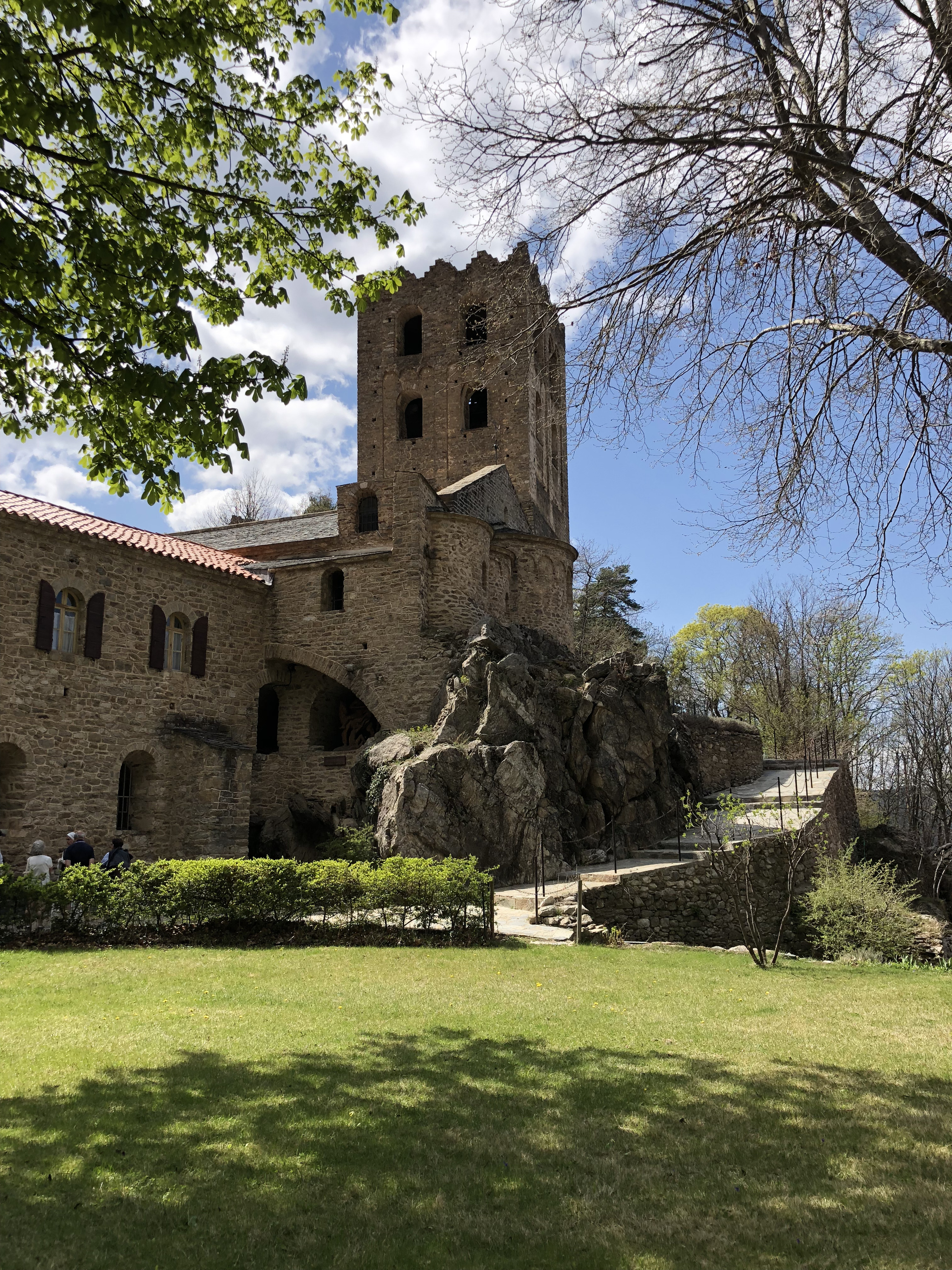 Picture France Abbaye Saint Martin du Canigou 2018-04 189 - Tour Abbaye Saint Martin du Canigou