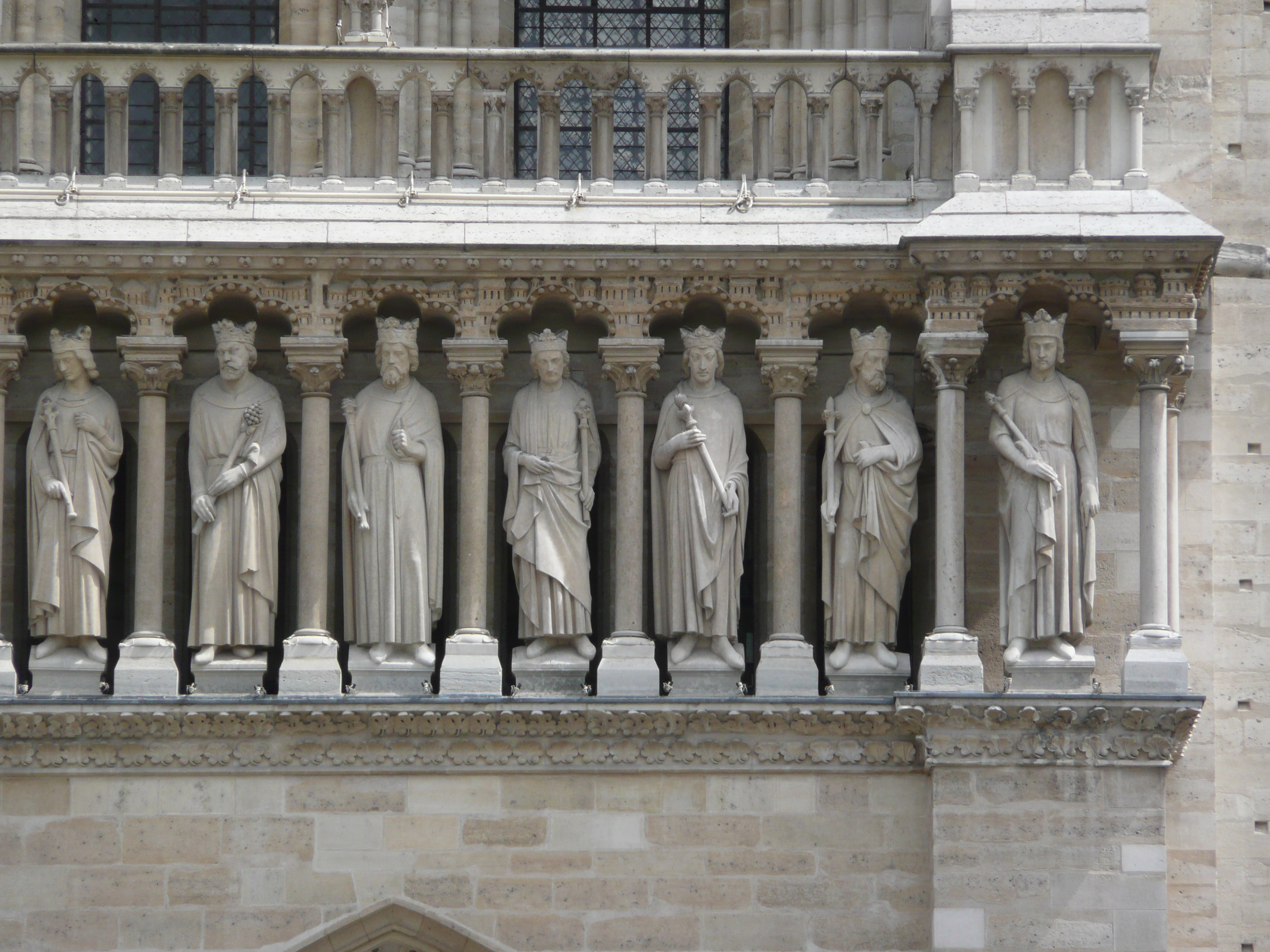 Picture France Paris Notre Dame 2007-05 82 - History Notre Dame