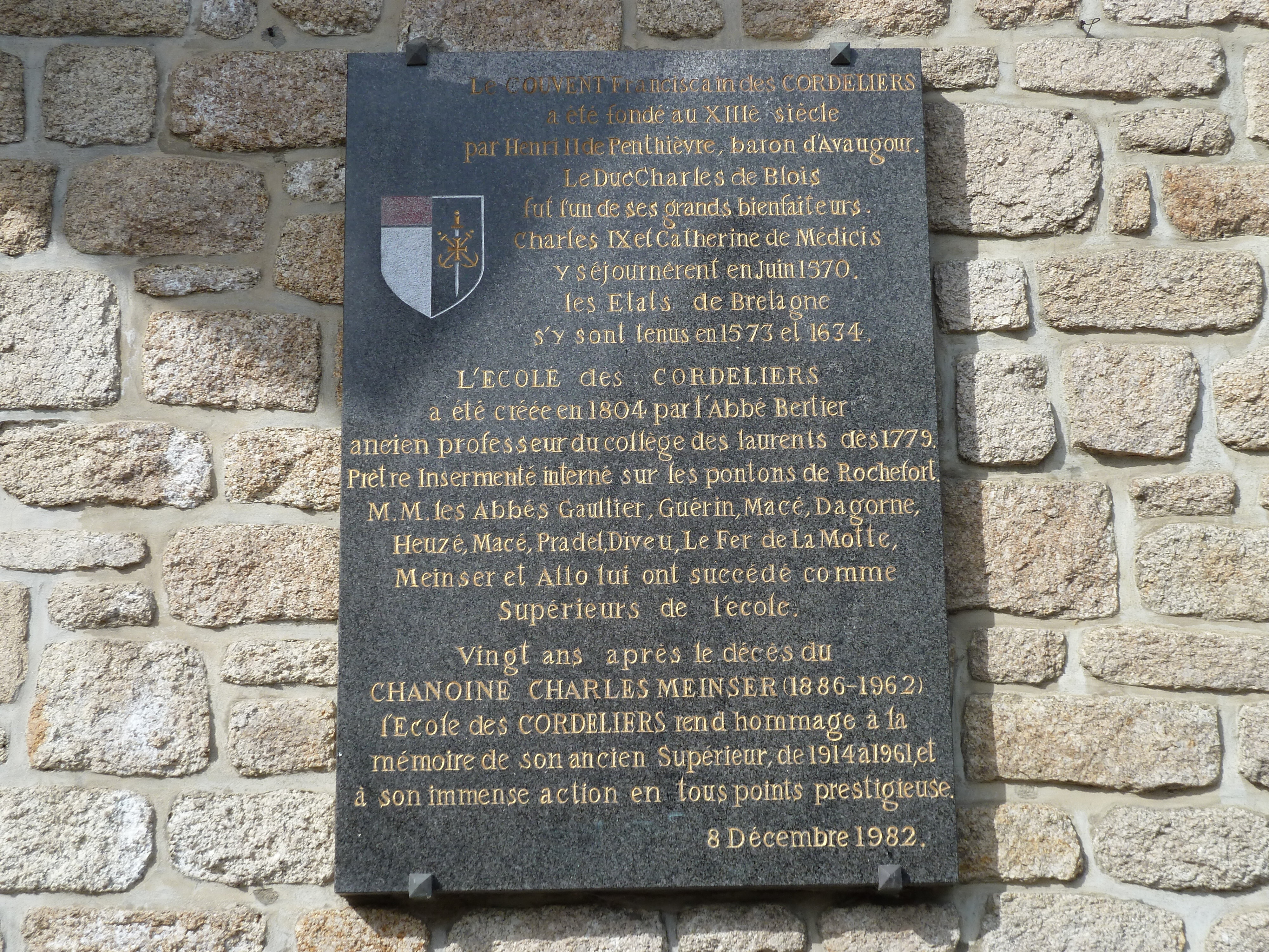 Picture France Dinan 2010-04 87 - History Dinan