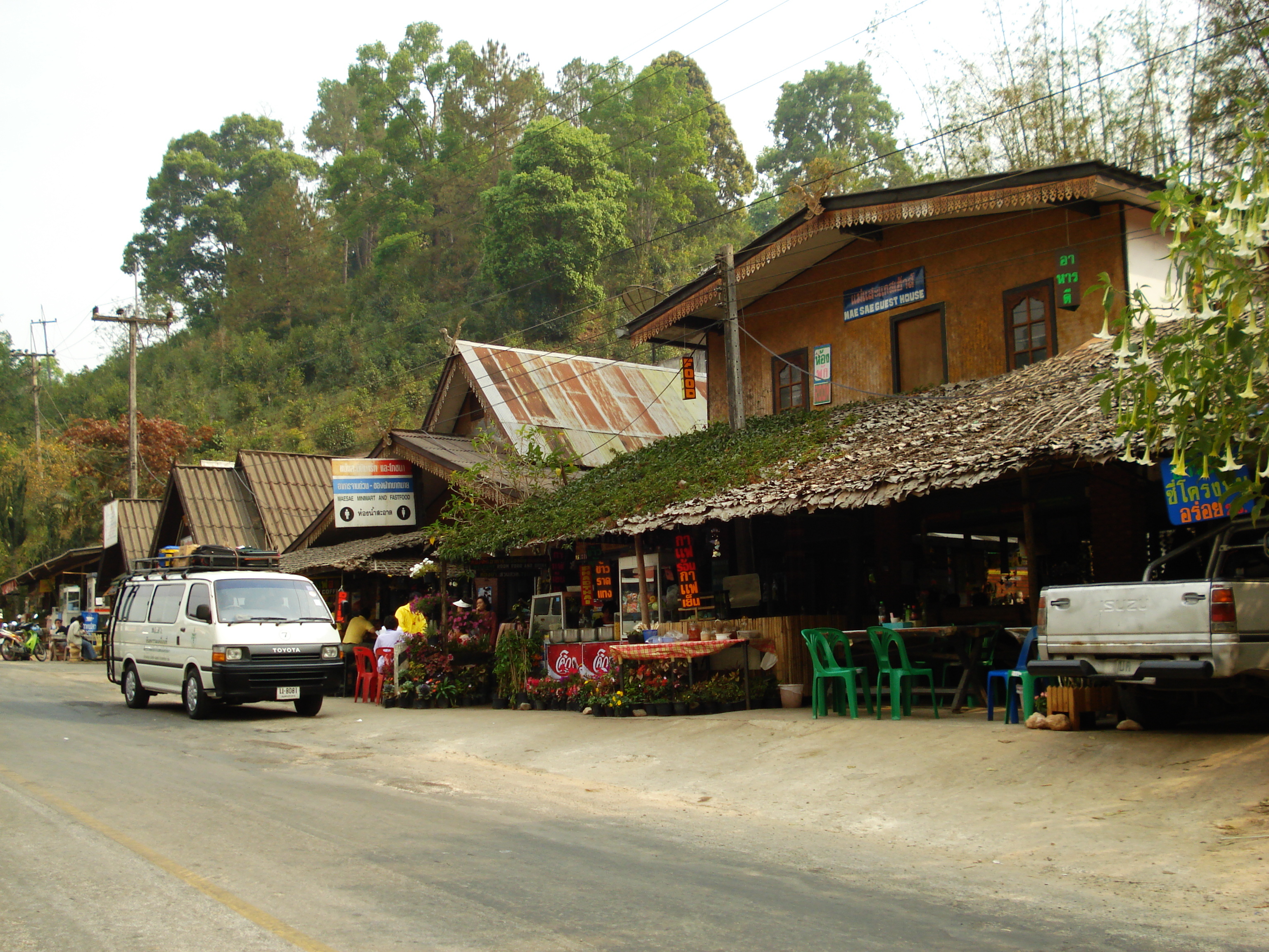 Picture Thailand Chiang Mai to Pai road 2007-02 38 - History Chiang Mai to Pai road