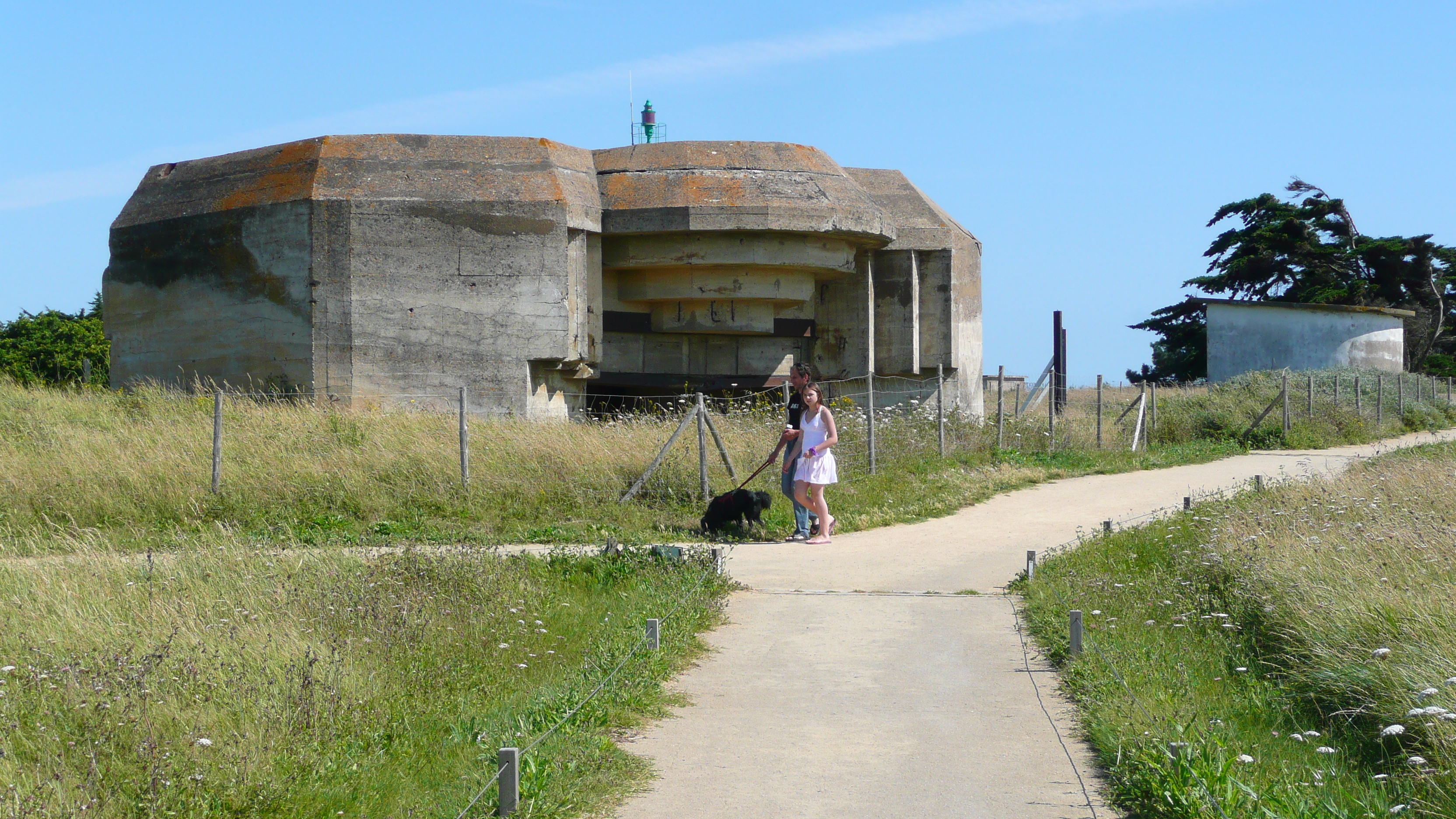 Picture France Prefailles Pointe St Gildas to Prefailles 2007-07 22 - History Pointe St Gildas to Prefailles