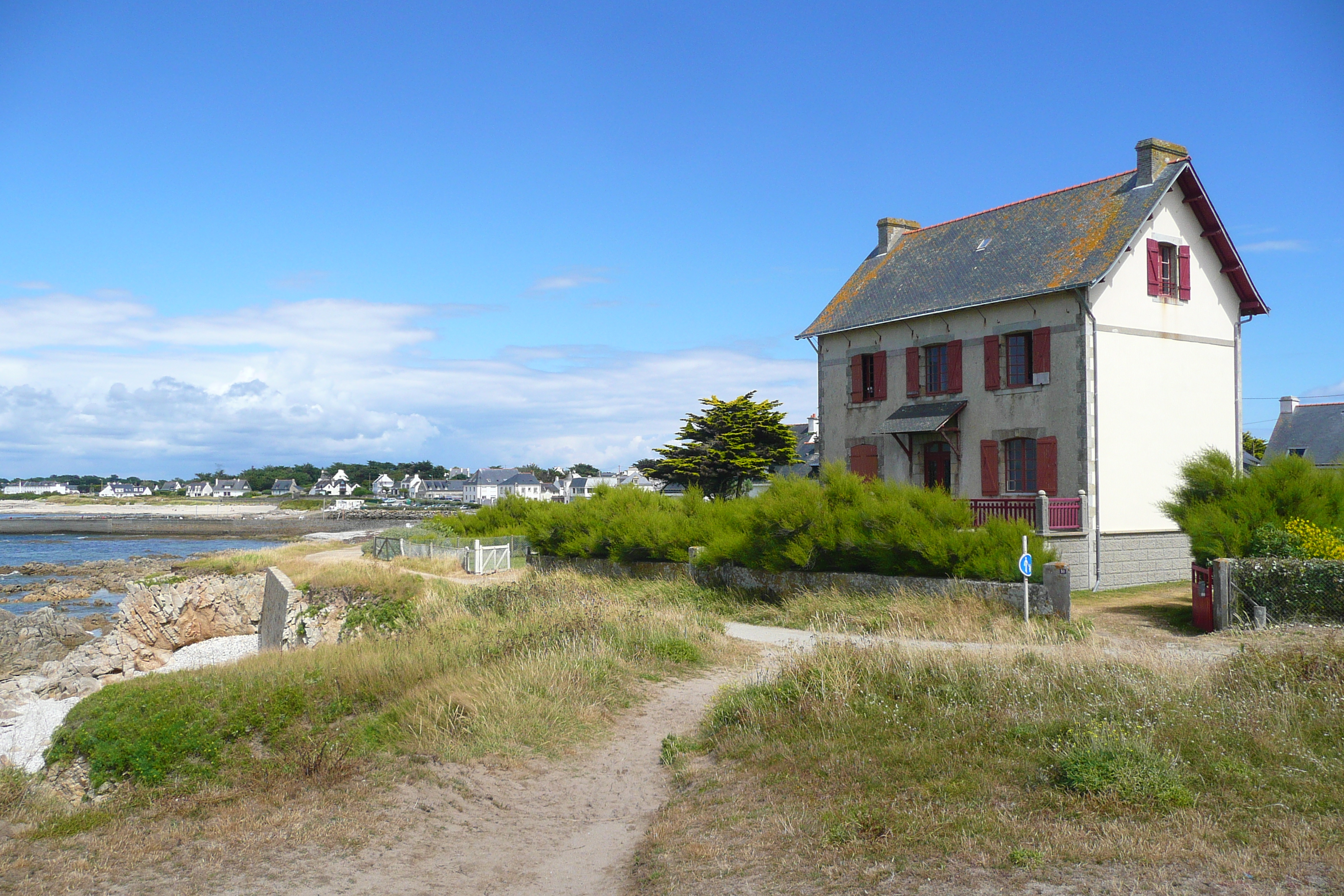 Picture France Quiberon peninsula Portivy 2008-07 25 - History Portivy