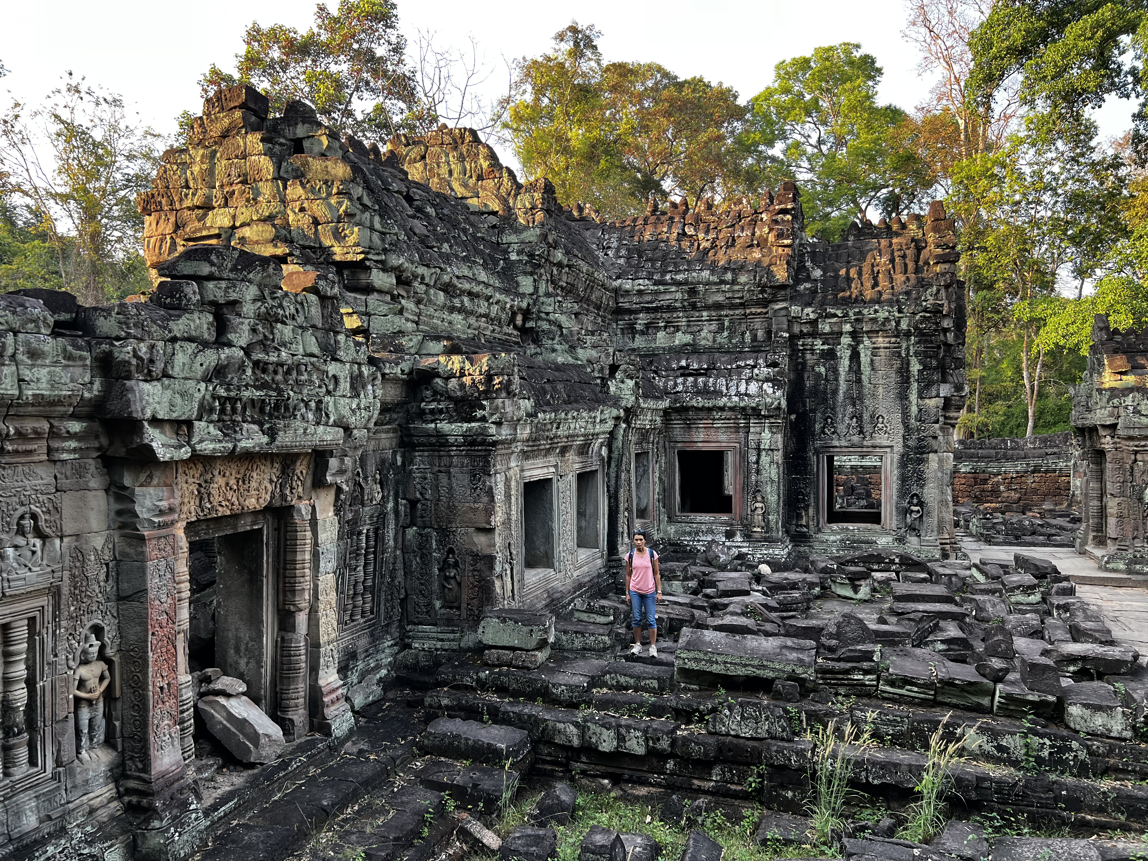 Picture Cambodia Siem Reap Preah Khan 2023-01 46 - Center Preah Khan