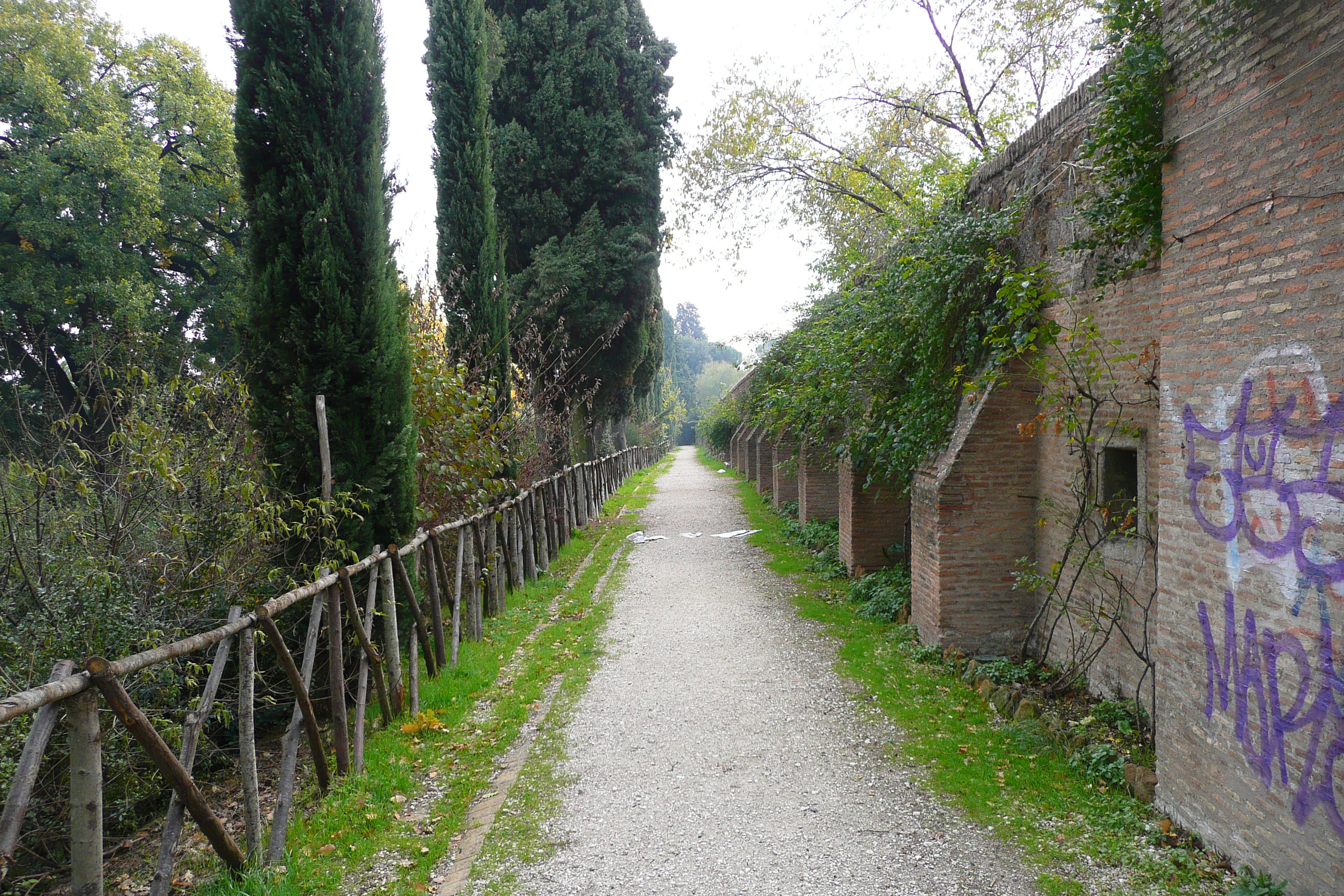 Picture Italy Rome Villa Sciarra 2007-11 18 - History Villa Sciarra