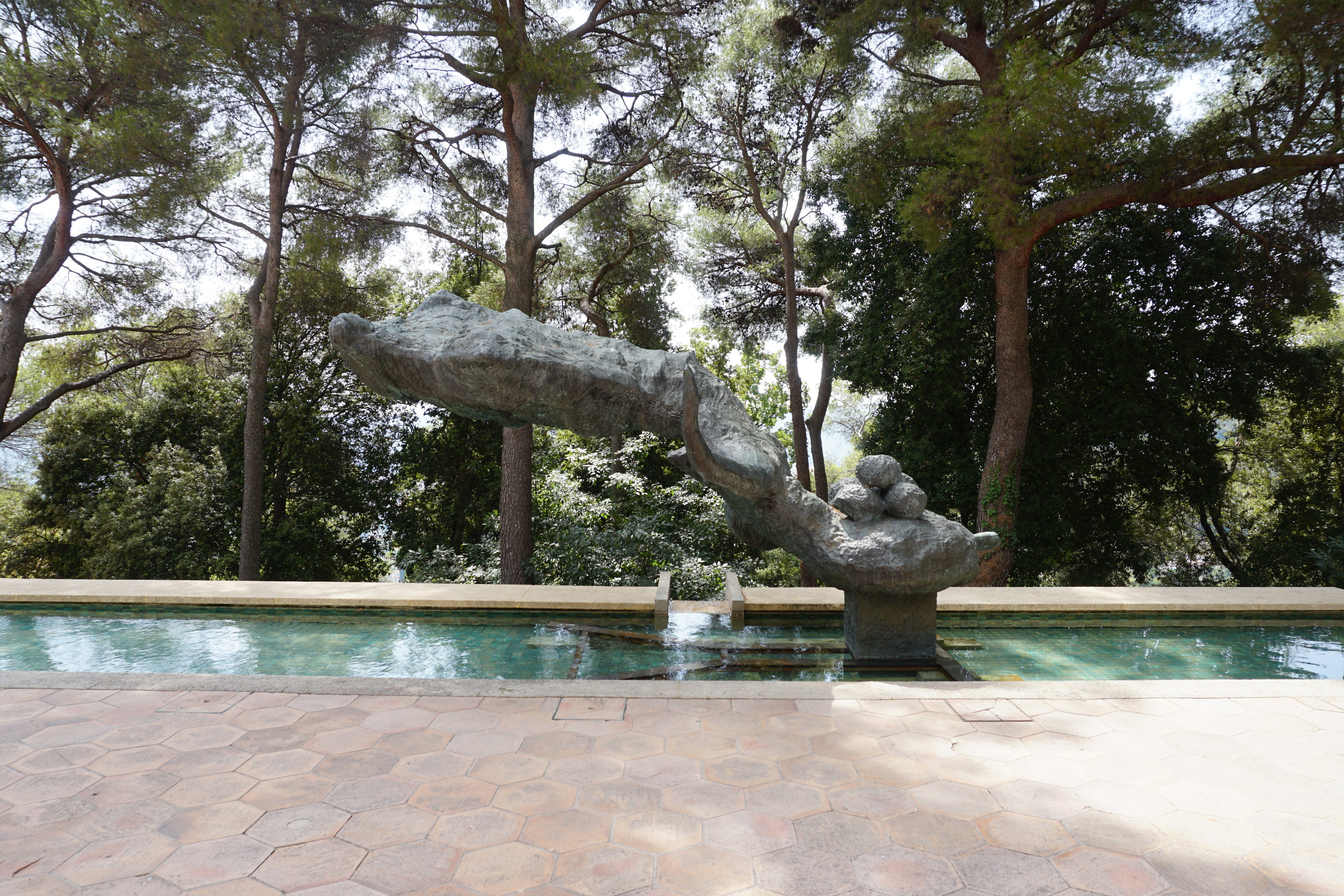 Picture France Saint Paul de Vence Fondation Maeght 2017-08 55 - Recreation Fondation Maeght