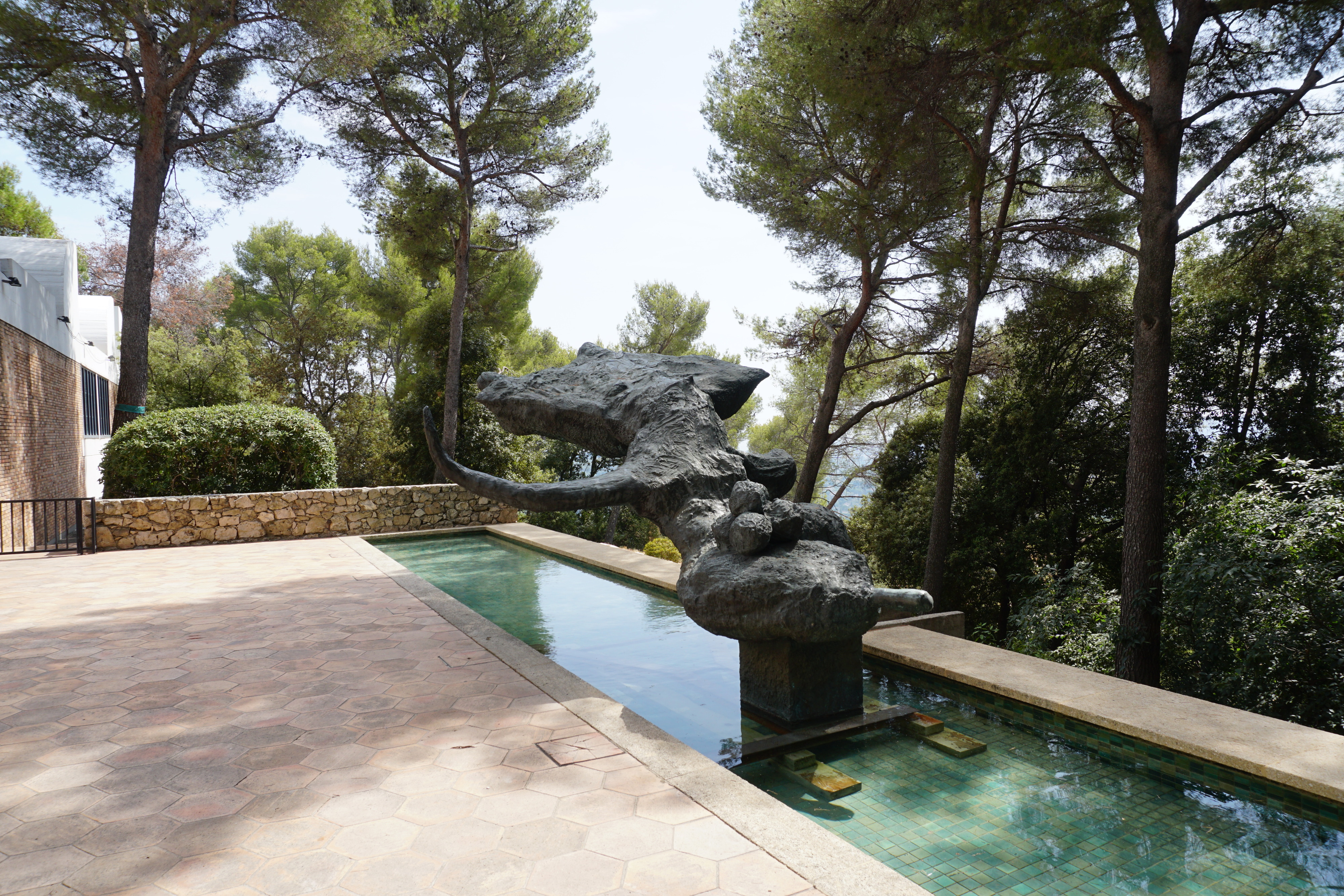 Picture France Saint Paul de Vence Fondation Maeght 2017-08 62 - Recreation Fondation Maeght