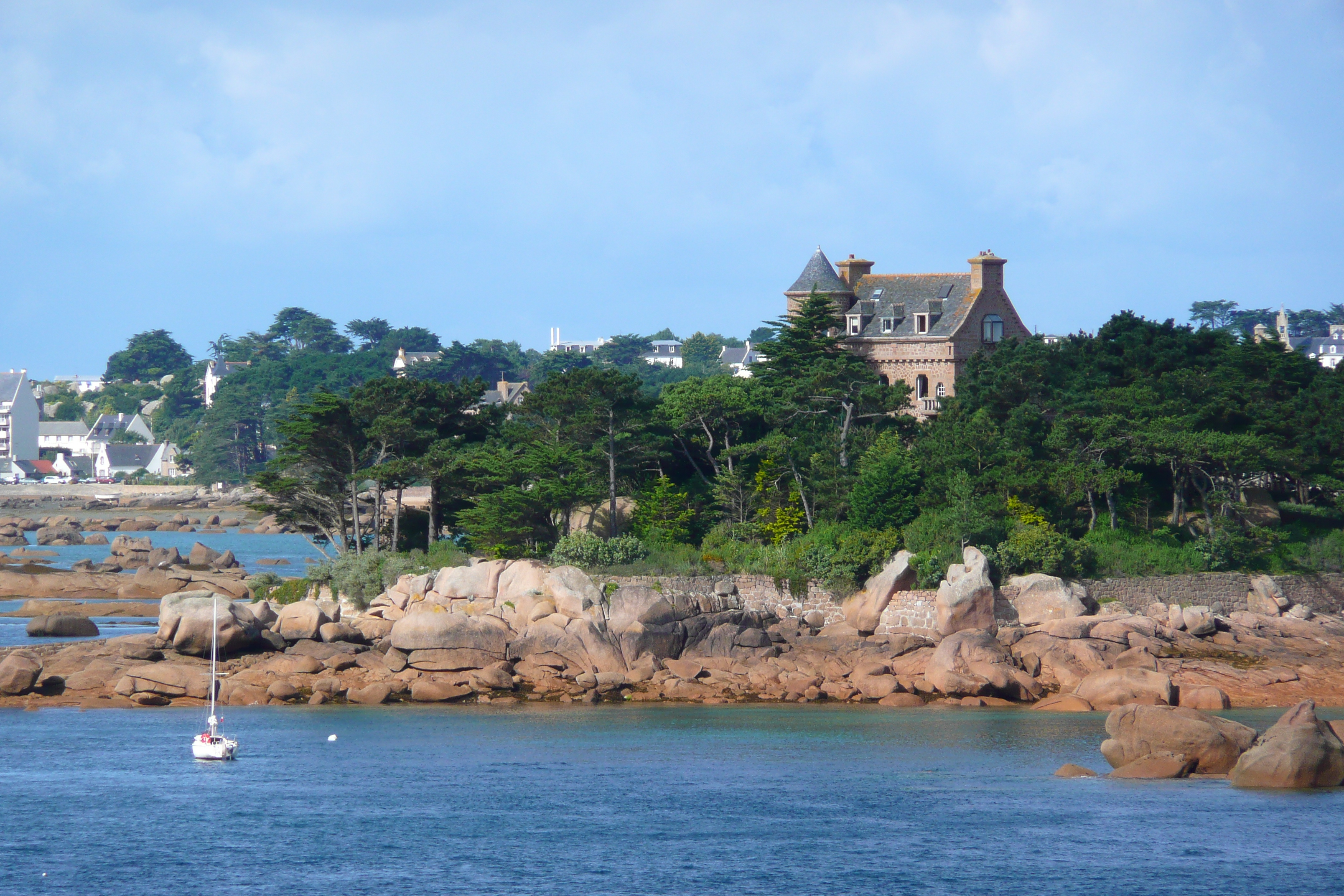 Picture France Perros Guirec Cote de granite rose 2007-08 29 - Tour Cote de granite rose